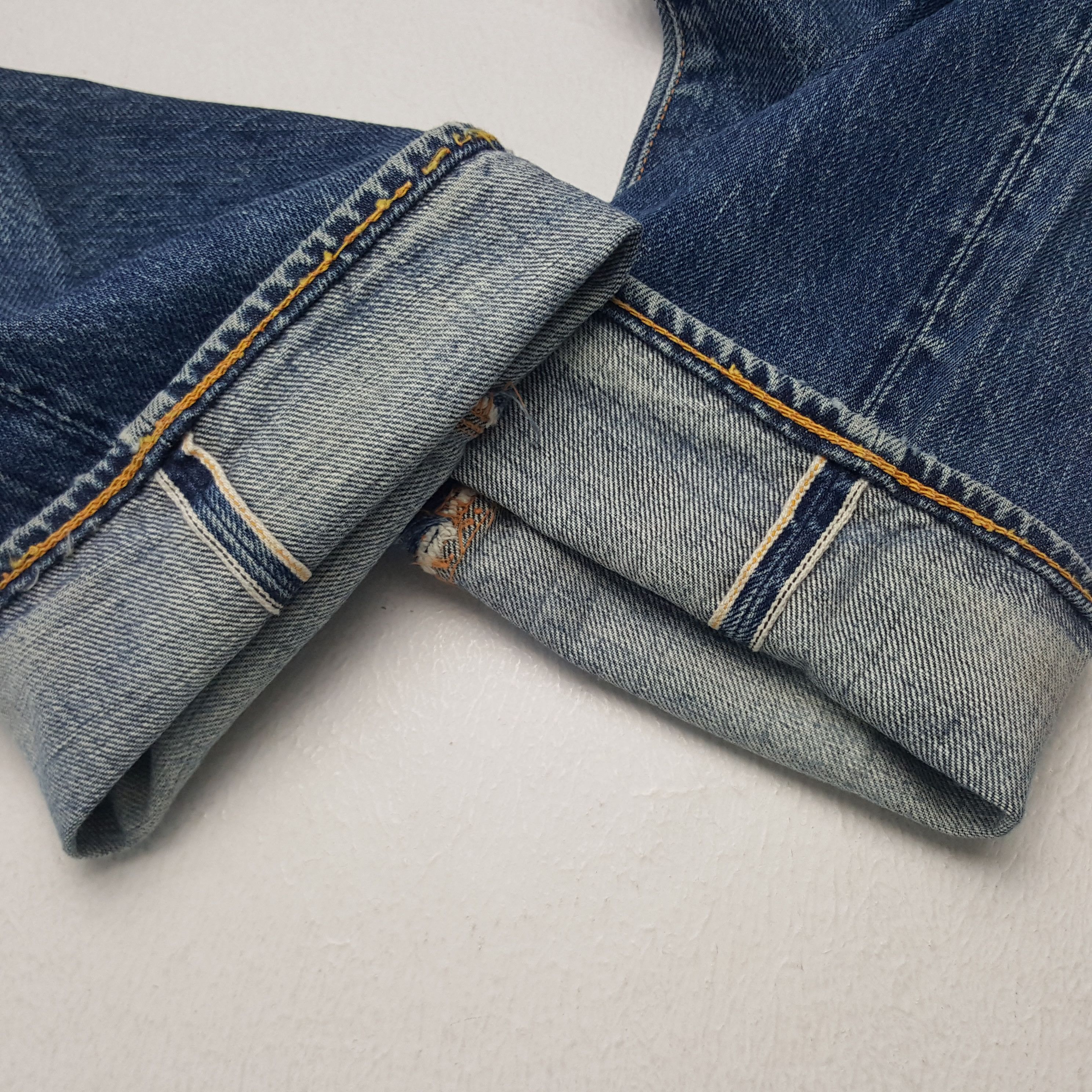 Evisu Vintage Evisu Japanese Brand Custom Art Denim Jeans Size US 31 - 14 Thumbnail