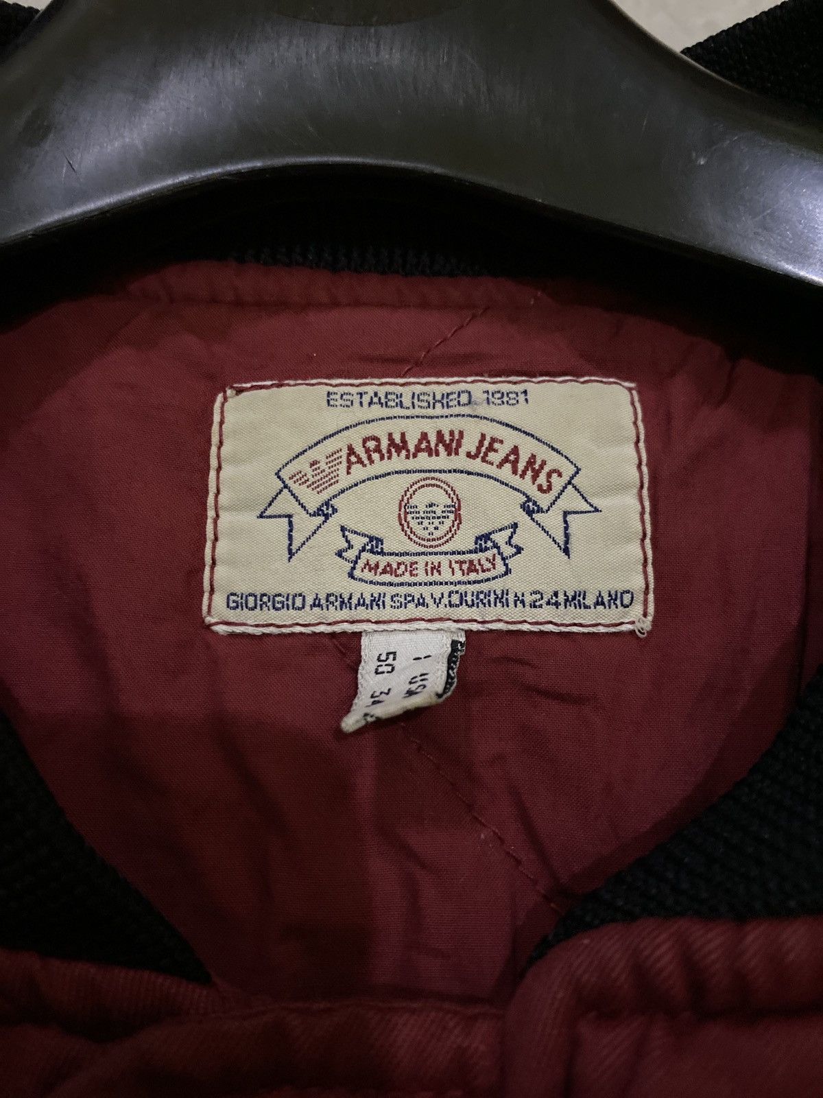 Giorgio Armani holy grail quilted list cropped cotton bombers Size US M / EU 48-50 / 2 - 3 Thumbnail