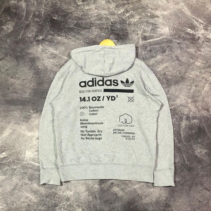 Adidas built outlet for purpose hoodie