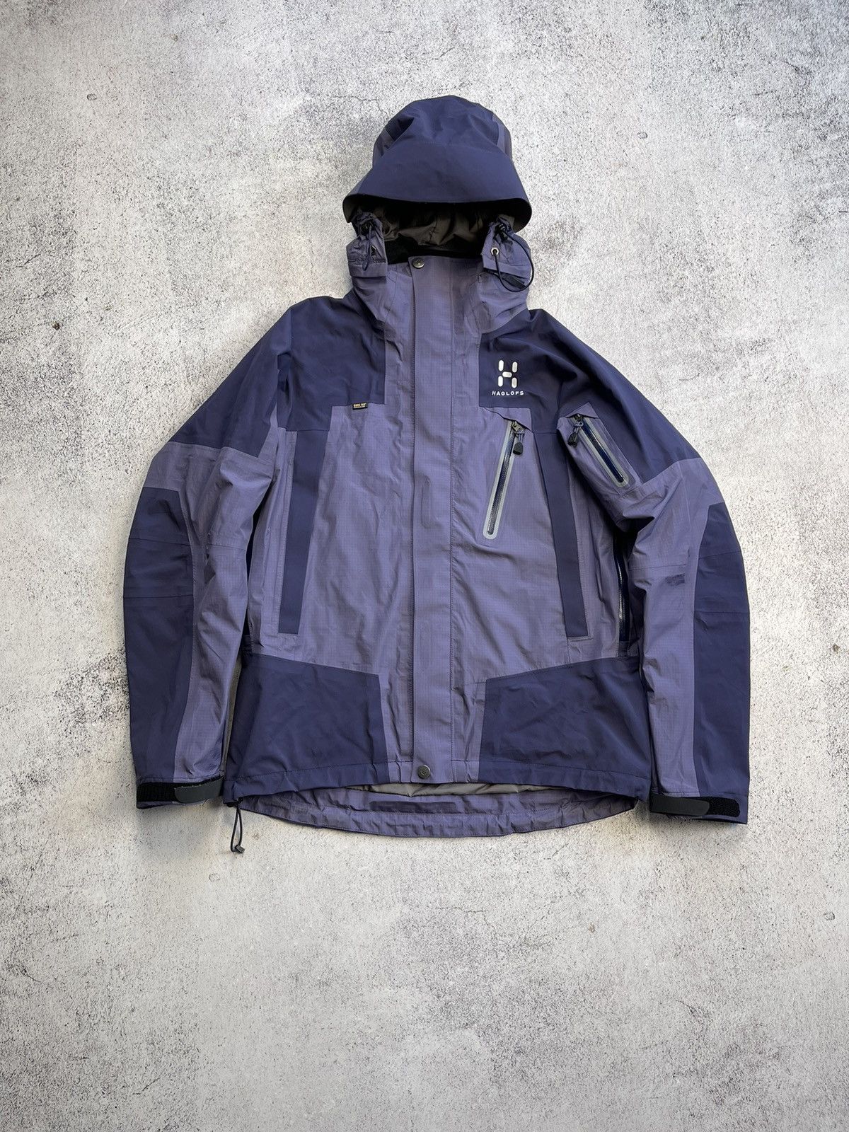 image of Goretex x Haglofs Gore-Tex Mountain Waterproof Purple Jacket Outdoor, Women's (Size Small)