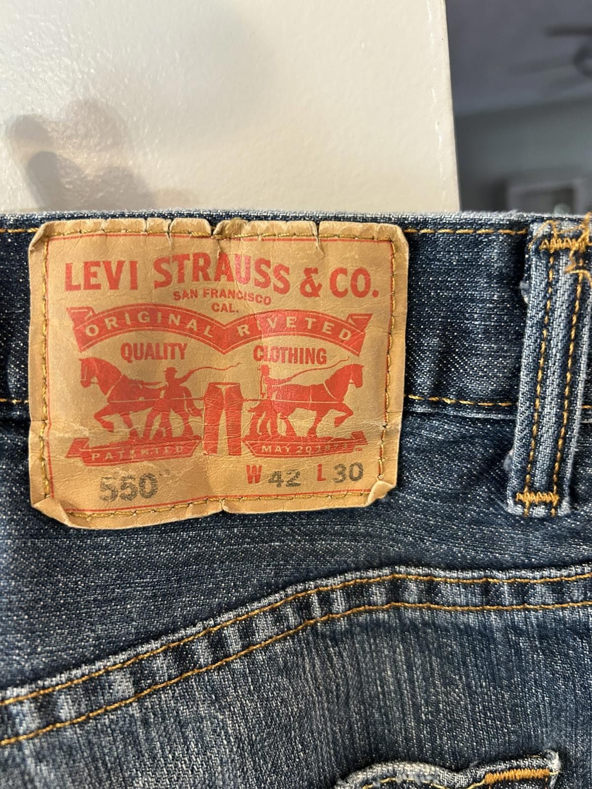 Other Levi's 550 Relaxed Fit Denim Jeans Size W42 L30 Size US 42 / EU 58 - 3 Thumbnail