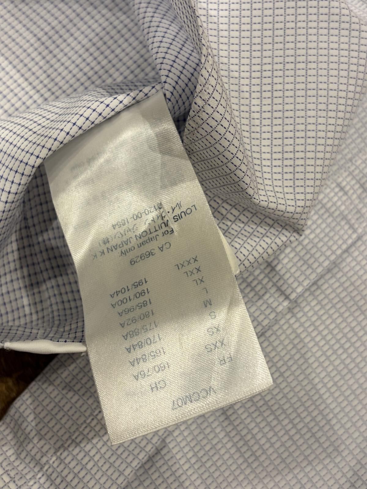 Louis Vuitton Louis Vuitton Micro-Check Dress Shirt Size US M / EU 48-50 / 2 - 10 Thumbnail