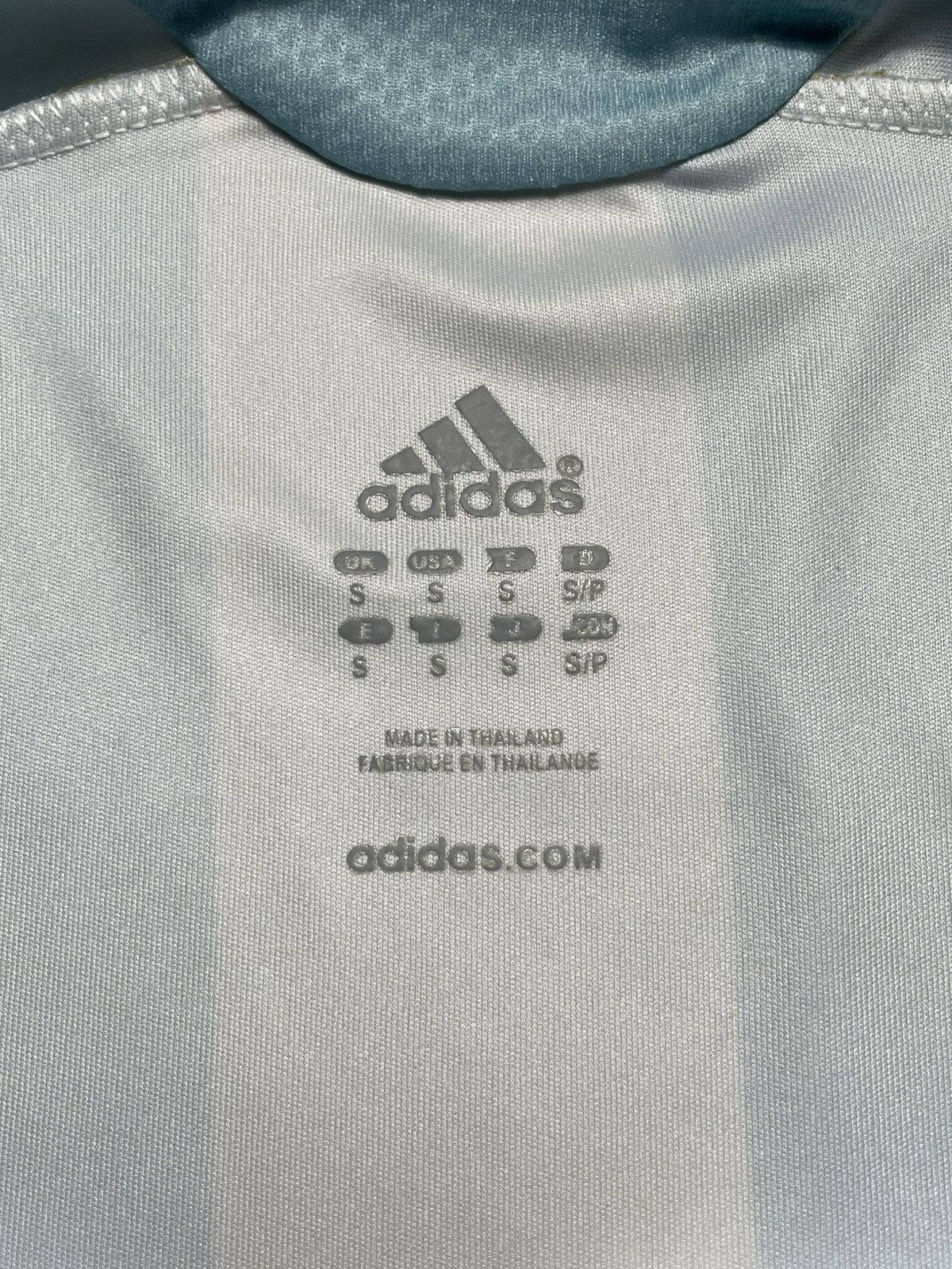 Adidas Adidas Argentina 2006 Home World Cup Vintage Soccer Jersey Size US L / EU 52-54 / 3 - 8 Thumbnail