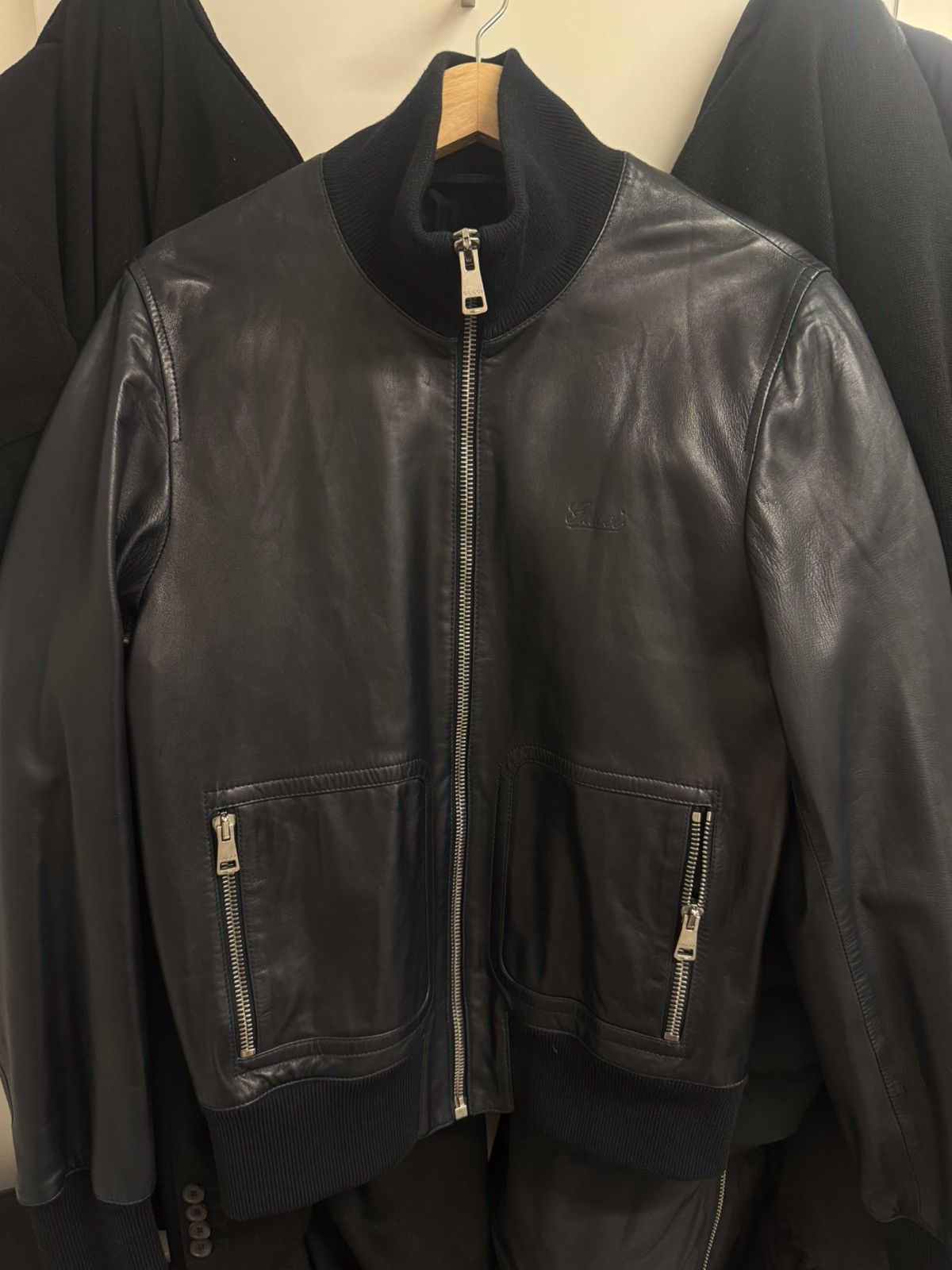 Gucci Gucci Leather Jacket Size US M / EU 48-50 / 2 - 3 Thumbnail