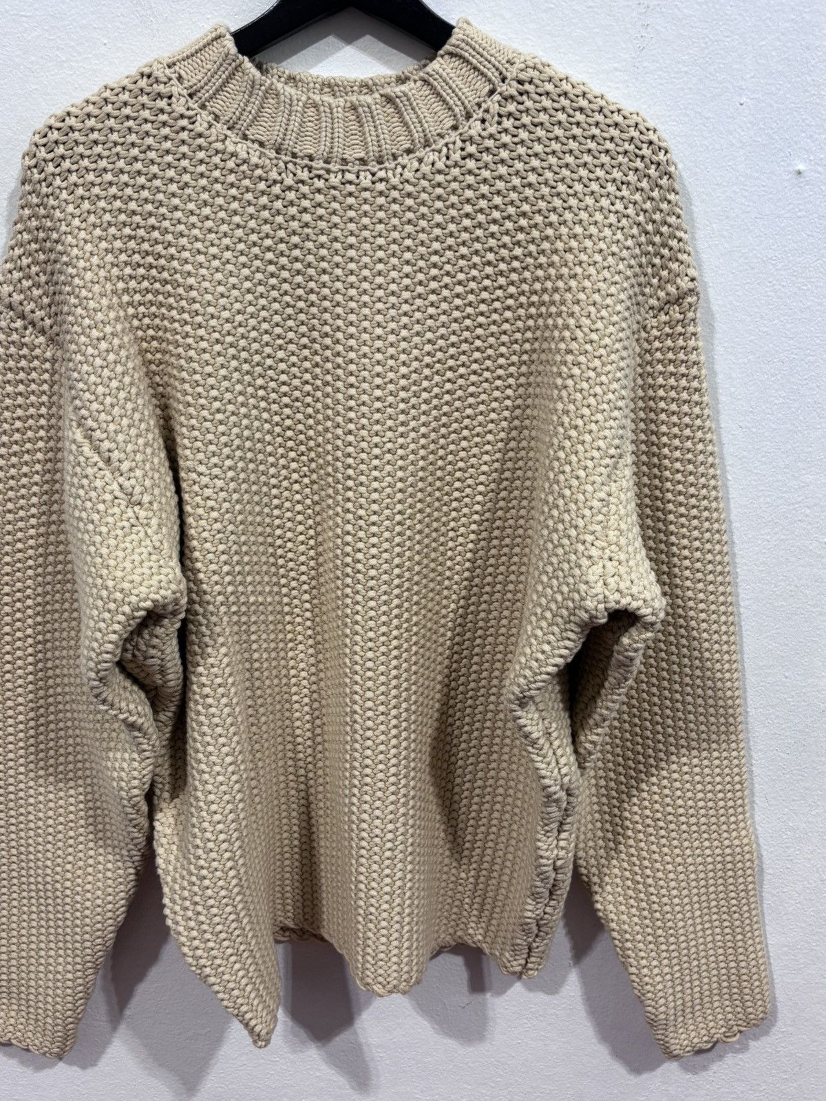 Corteiz Corteiz Chunky Knit Royale Sweater Natural Size US L / EU 52-54 / 3 - 3 Thumbnail