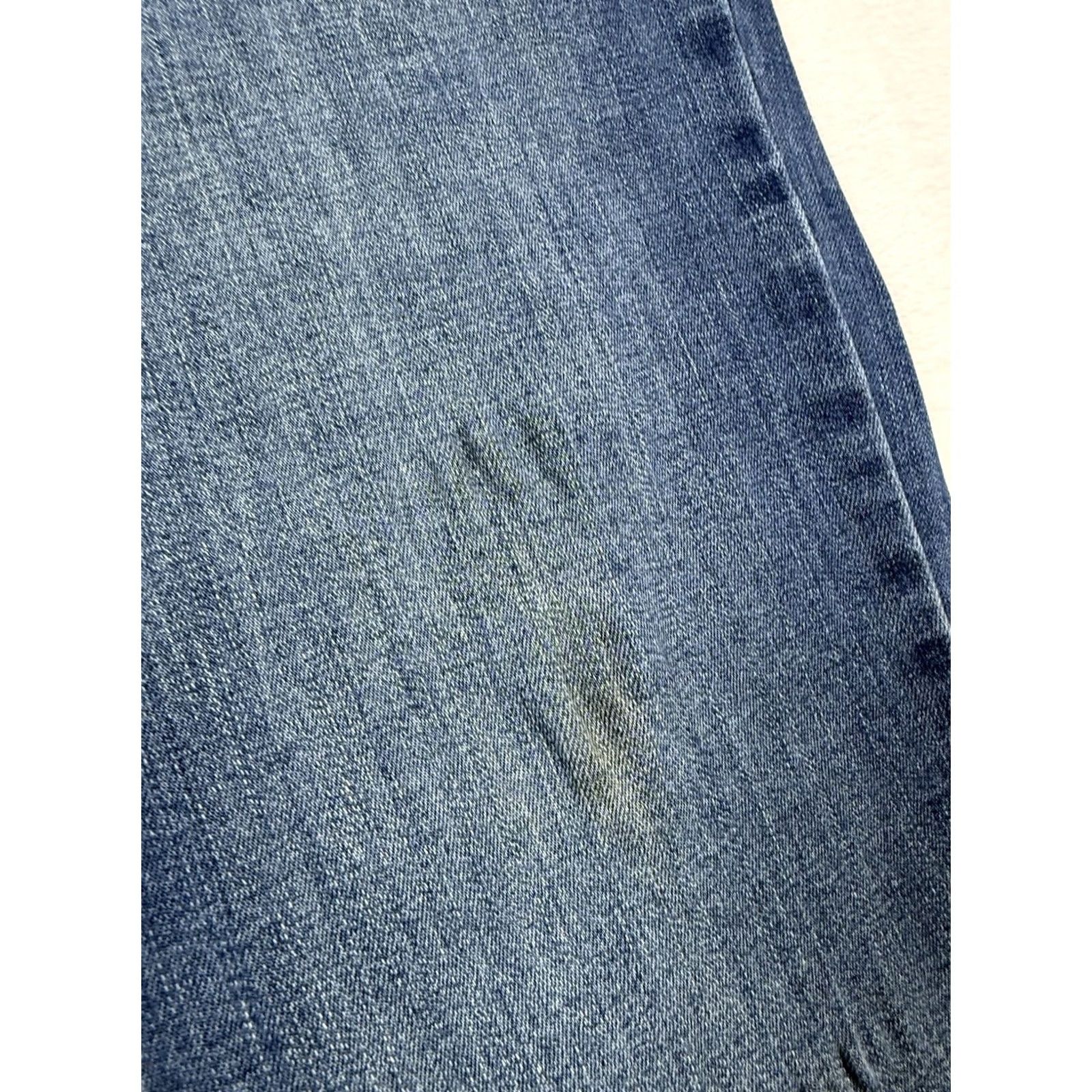 Calvin Klein Calvin Klein Jeans Womens Straight Fit Size 10 Blue Cotton Blend Denim Repreve 30in Inseam Regular Comfort Pockets Zip Button Logo VINTAGE No Size 32" / US 10 / IT 46 - 5 Thumbnail