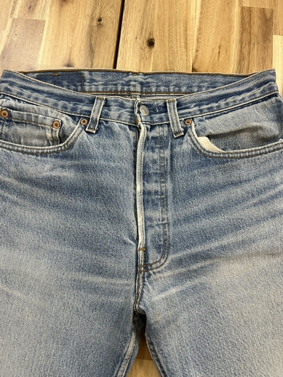 Levi's Vintage 90’s Levis 501XX Small e Non Selvedge Denim Jeans Size US 31 - 8 Thumbnail