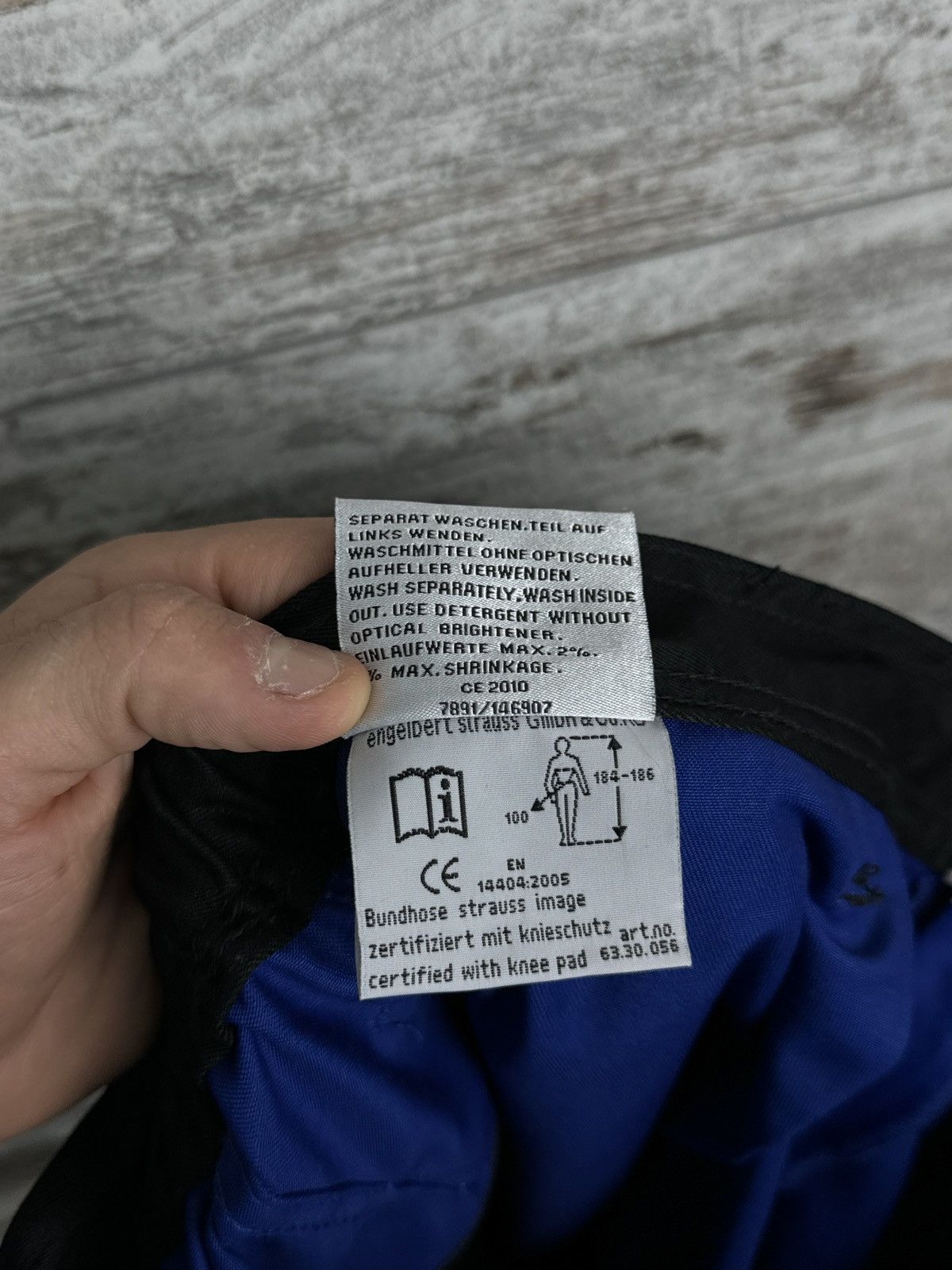 Vintage Mens Vintage Engelbert Strauss pants cargo workwear cordura Size US 36 / EU 52 - 16 Thumbnail