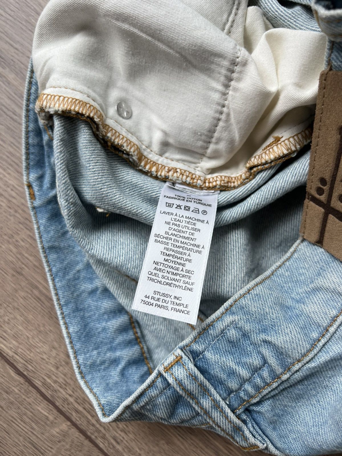 Stussy Stussy New Classic Denim Jean Light Blue 30 Size US 30 / EU 46 - 7 Thumbnail