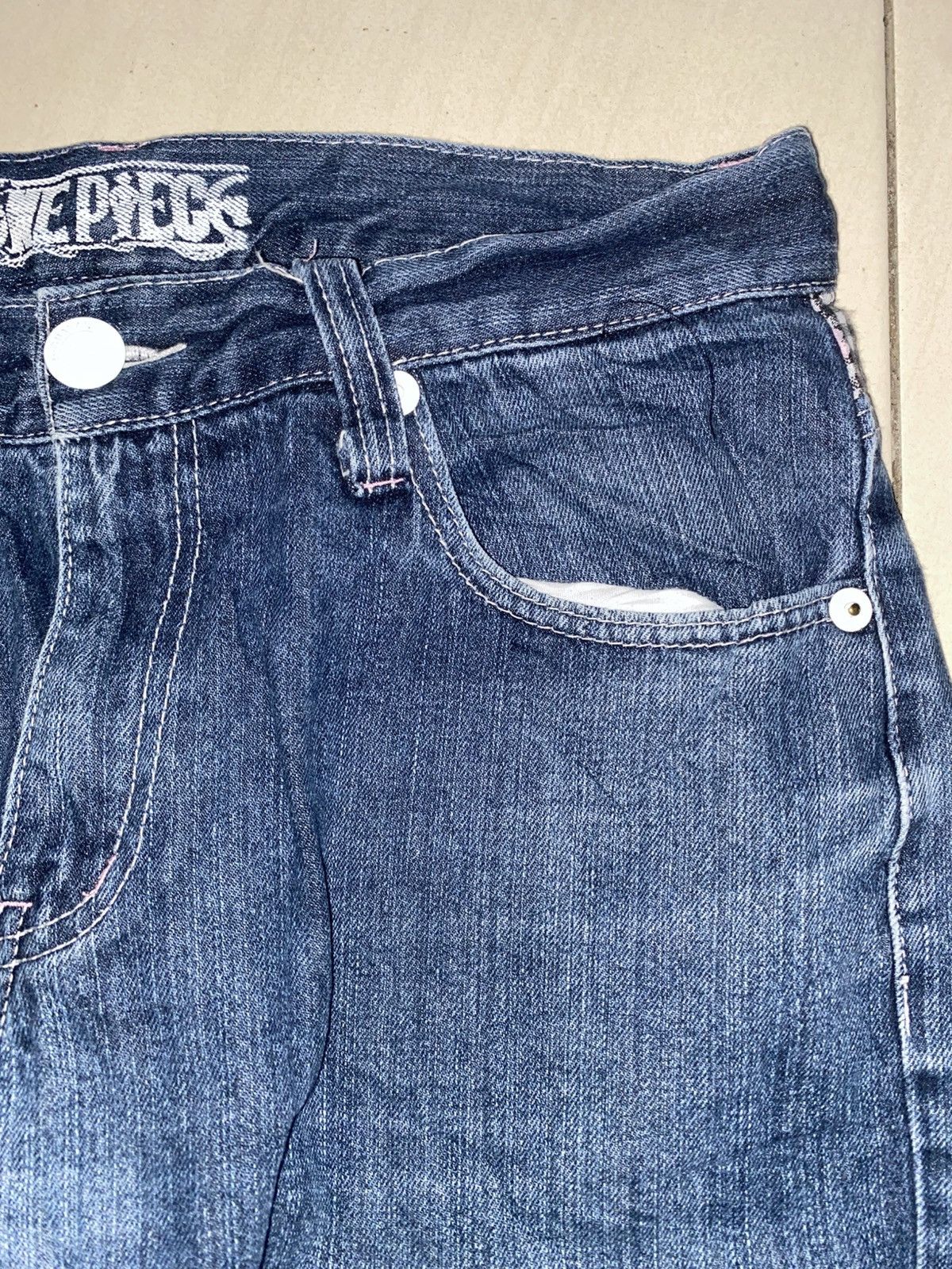 Japanese Brand Vintage One Piece Tony Chopper Evisu Style Jeans Size US 32 / EU 48 - 5 Thumbnail