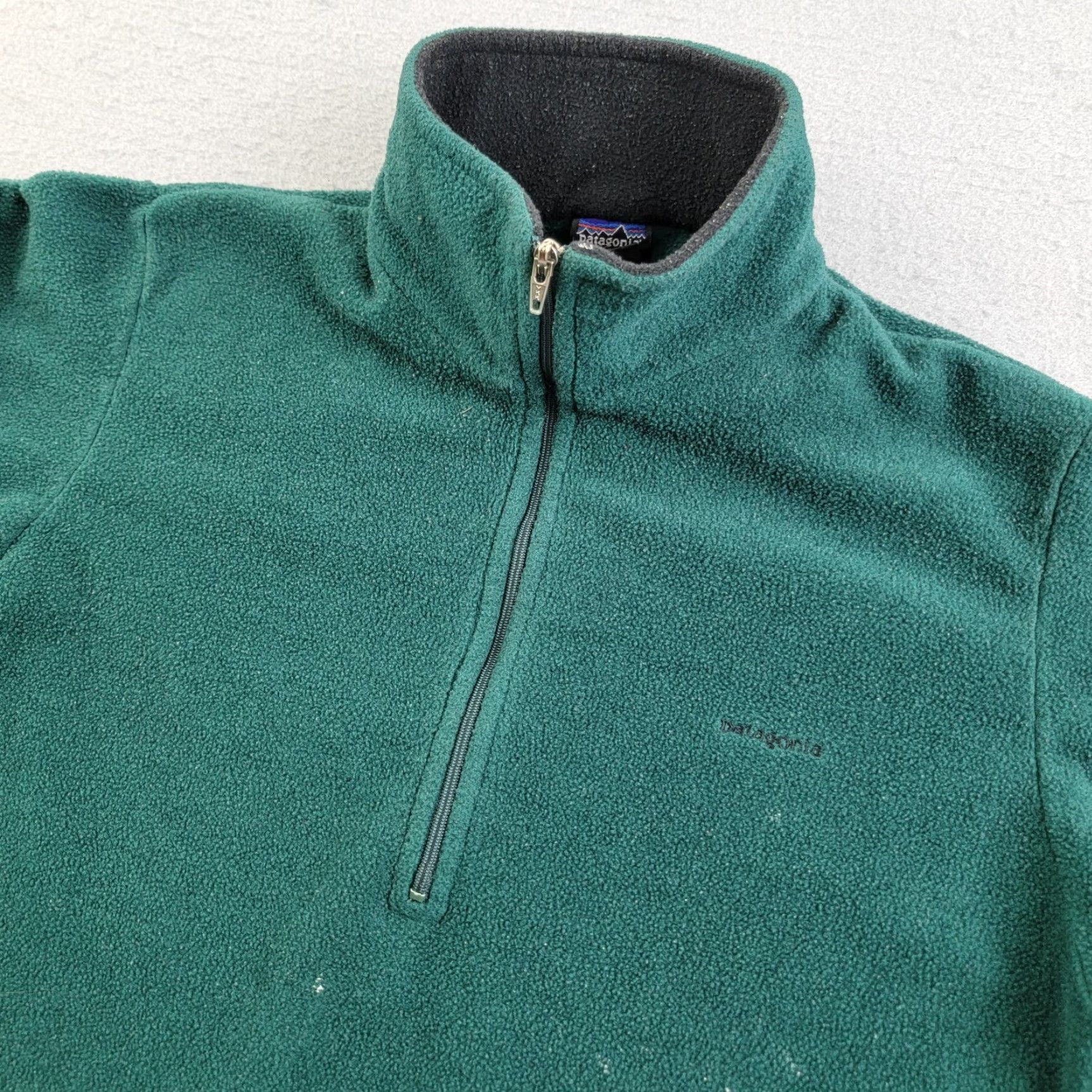 Patagonia Patagonia Yes Vintage Women’s XS Green Fleece Pullover Jacket Windbreaker 1/4 Zip USA Made Size XS / US 0-2 / IT 36-38 - 2 Thumbnail