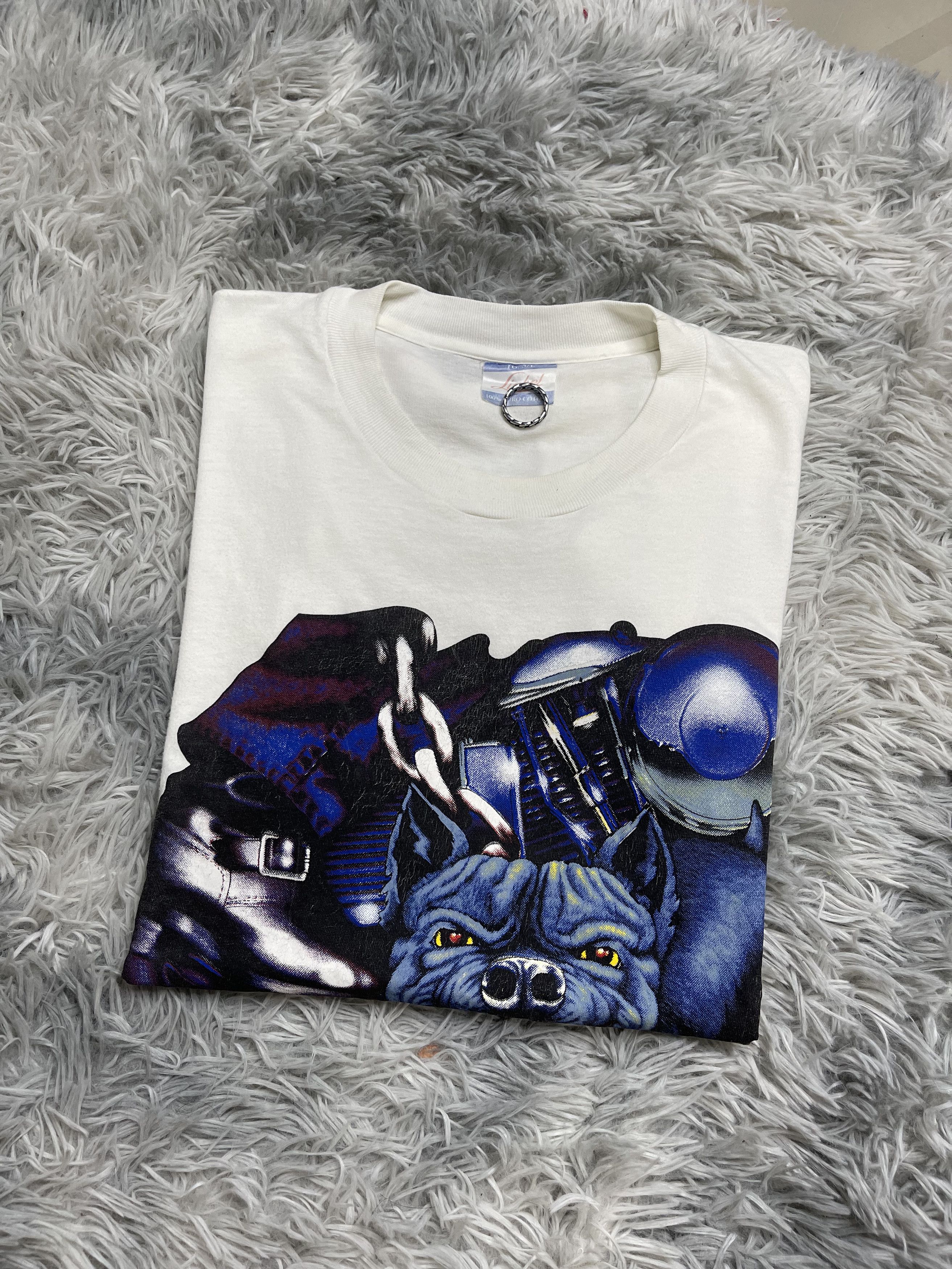 Vintage Pit Bull Motorcycle Air Waves Inc. Tees Size US L / EU 52-54 / 3 - 1 Thumbnail