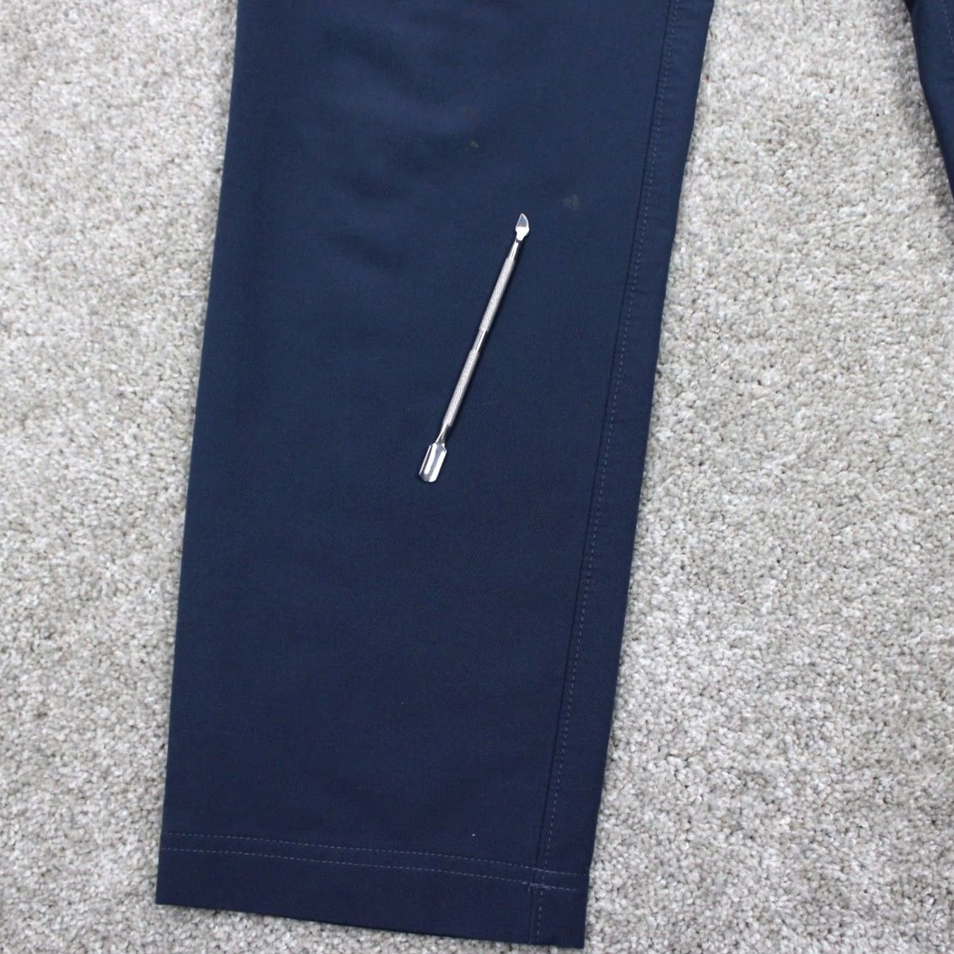 Panama Jack Panama Jack Pants Mens 32 Blue 5-Pocket Polyester Stretch Inseam 30" Chino, Regular Fit, Breathable, Casual, Travel, City, Preppy, Sports Size US 32 / EU 48 - 7 Thumbnail