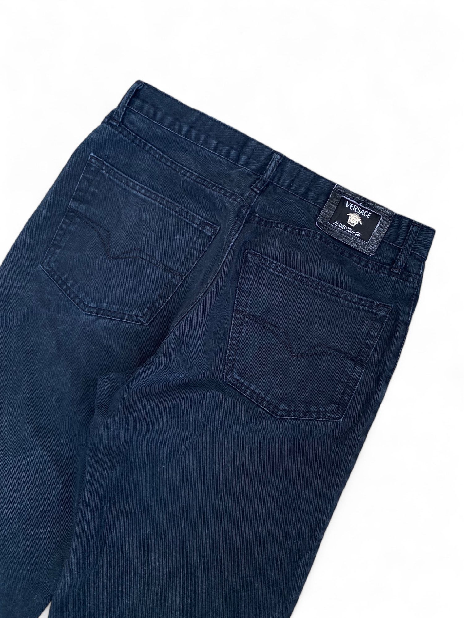 Versace × Versace Jeans Couture Vintage Versace Jeans Couture Faded Jeans Size US 32 / EU 48 - 3 Thumbnail