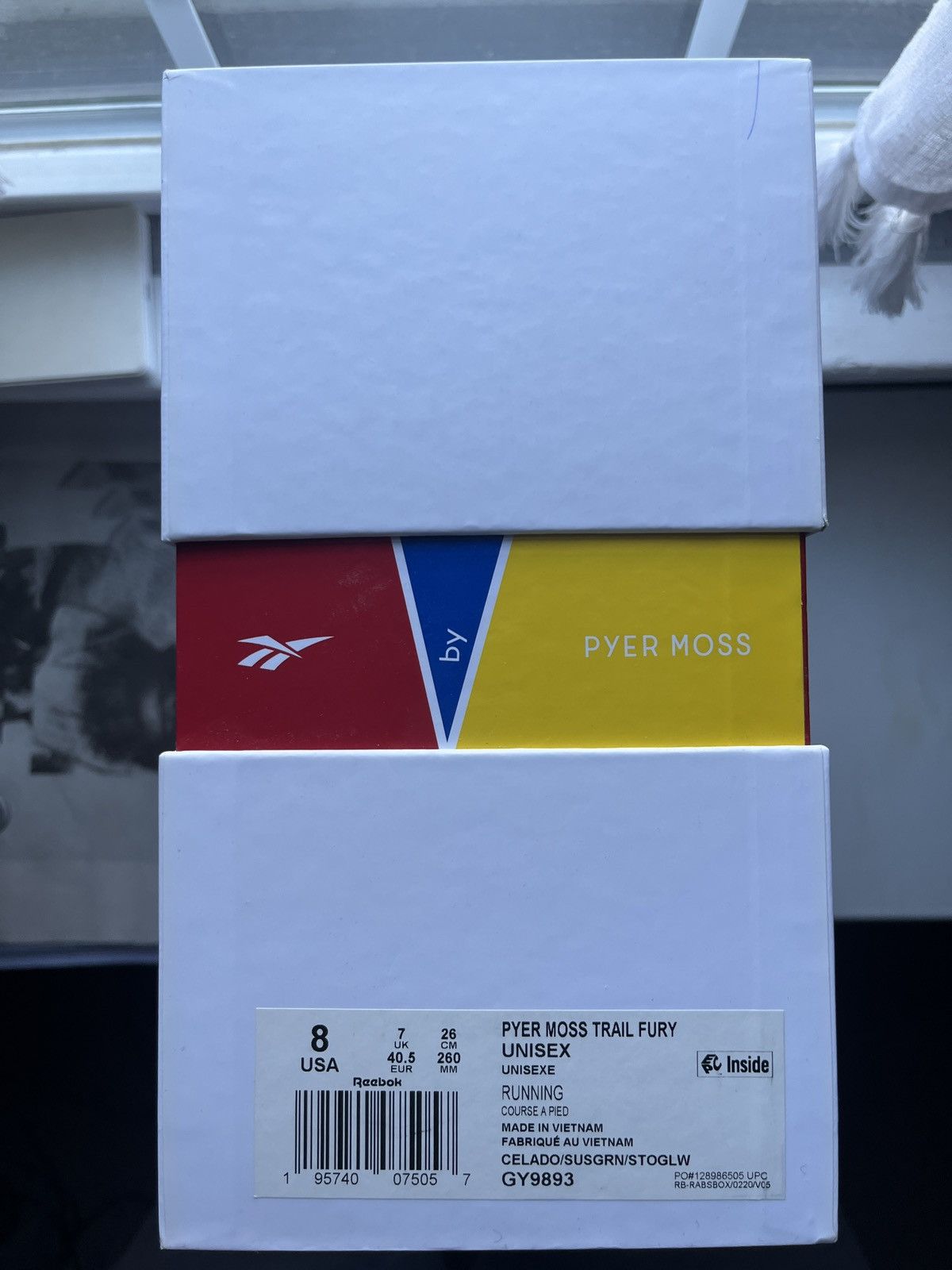 Pyer Moss × Reebok Pyer Moss x Reebok Trail Fury Sz.8 Unisex Size US 8 / IT 38 - 19 Thumbnail