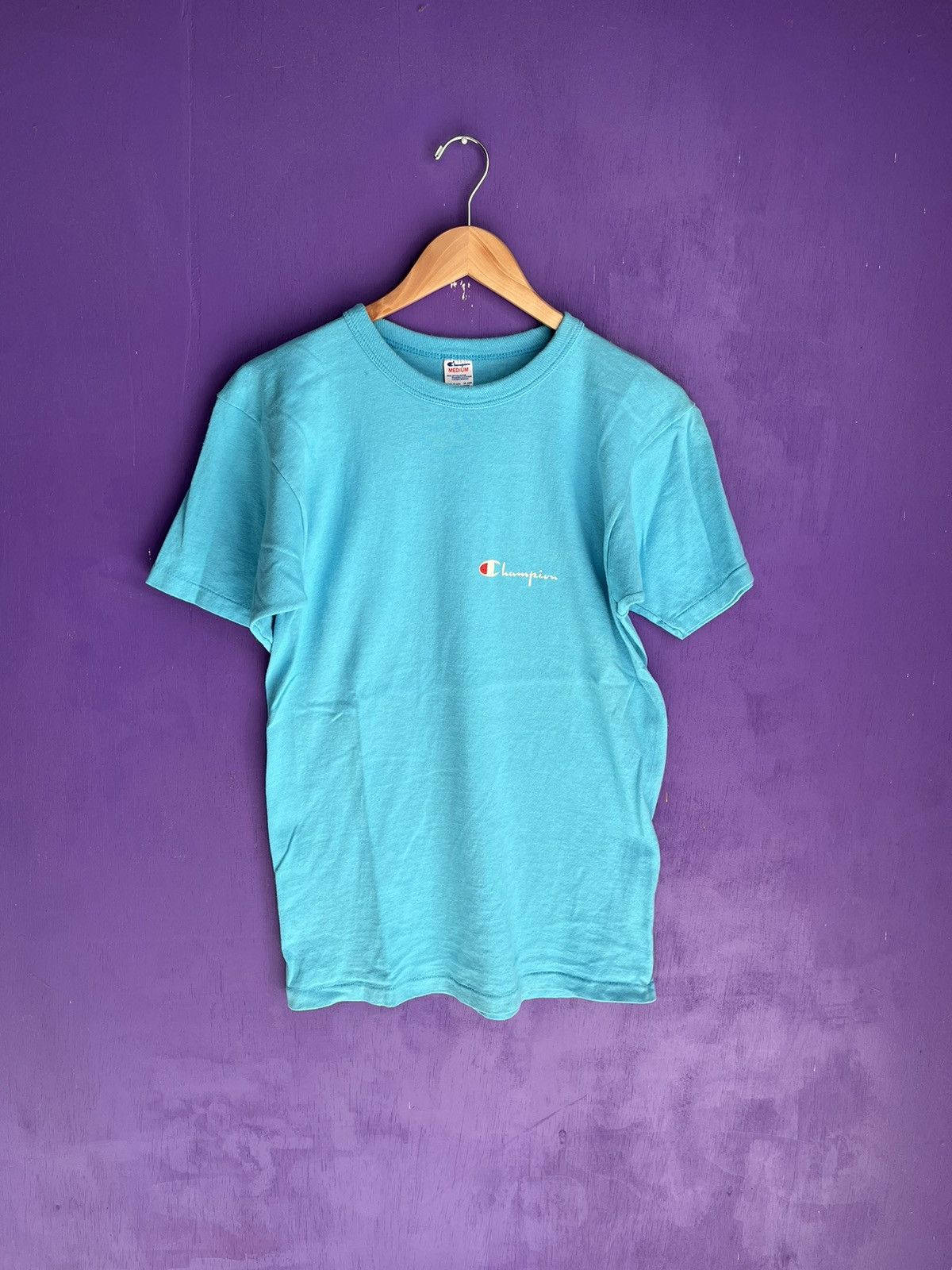 Champion × Vintage Vintage 80s Champion Simple logo t-shirt Size US M / EU 48-50 / 2 - 1 Thumbnail