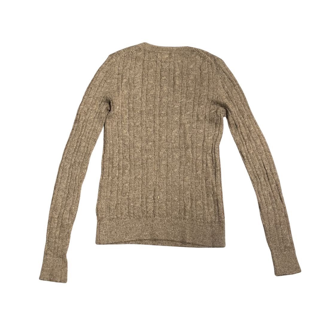 Banana Republic Crewneck Cable Knit Sweater Extra Fine 100% Alpaca Small VTG Size S / US 4 / IT 40 - 2 Thumbnail