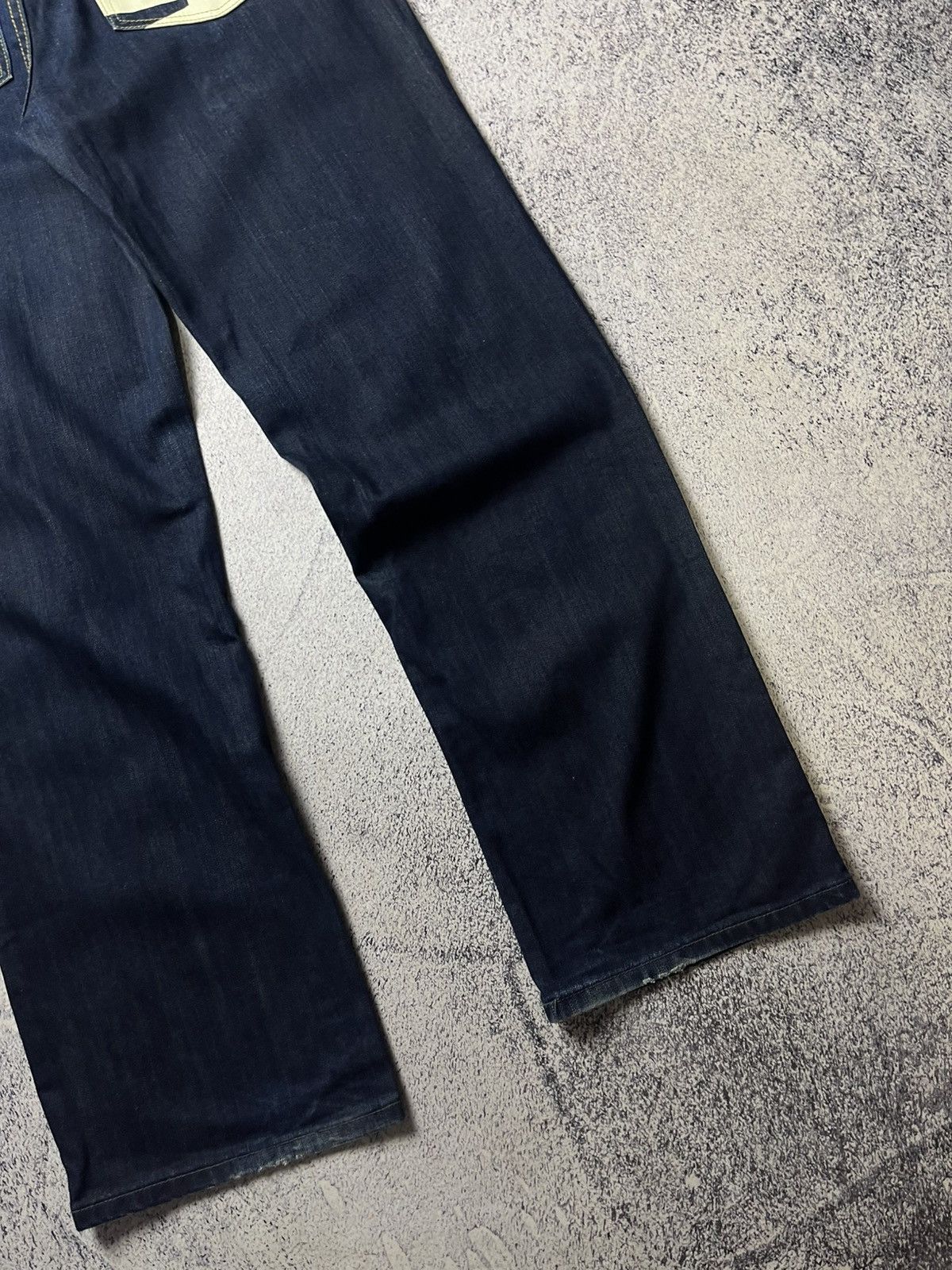 Japanese Brand 00s VINTAGE Avant Garde Japanese Style Baggy Pants Y2K Size US 32 / EU 48 - 10 Thumbnail