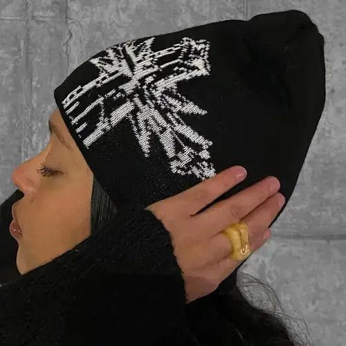Other Wool Acrylic Knitted Beanie Casual Skullies Size ONE SIZE - 6 Thumbnail