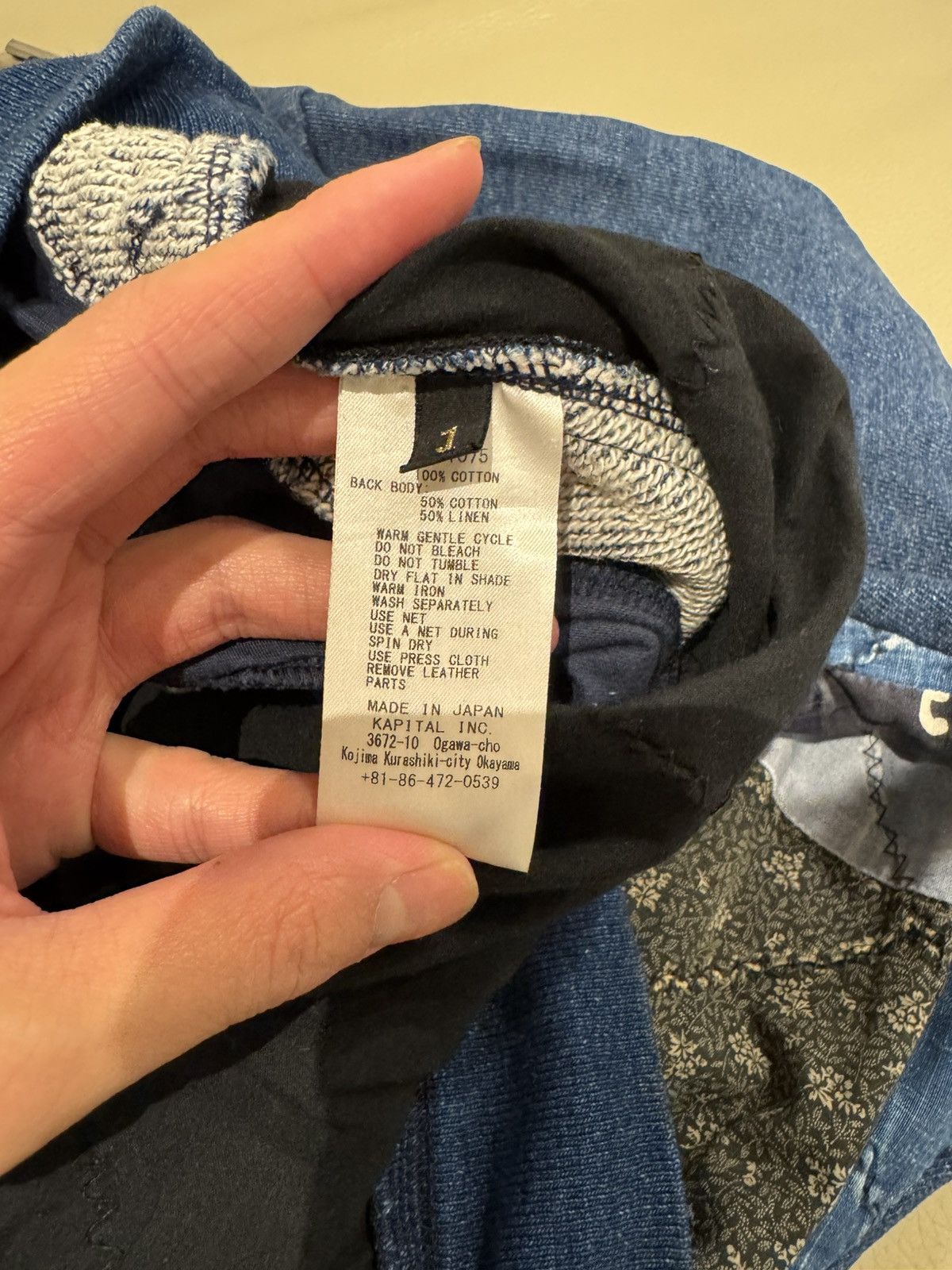 Kapital × Kapital Kountry Kapital indigo patchwork sweater Size US M / EU 48-50 / 2 - 3 Thumbnail