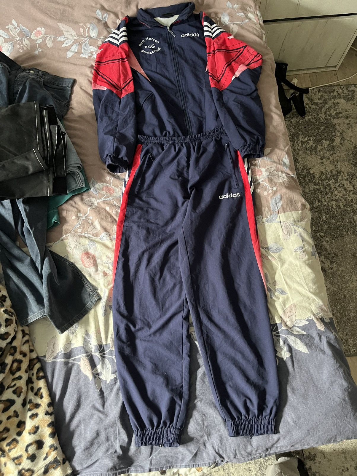 Adidas Vintage Adidas Tracksuit 80’s Size US 34 / EU 50 - 2 Thumbnail