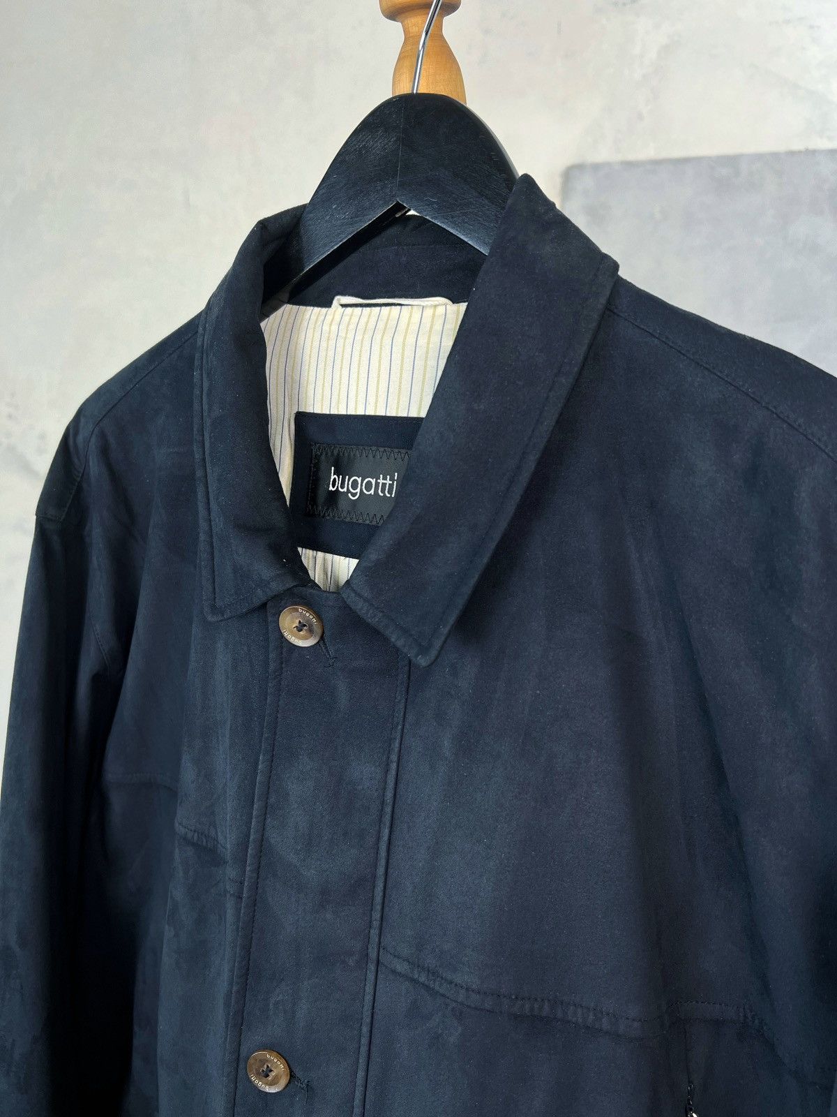 Bugatti Vintage Bugatti Velvet Bomber Jacket Size M - L Size US L / EU 52-54 / 3 - 2 Thumbnail