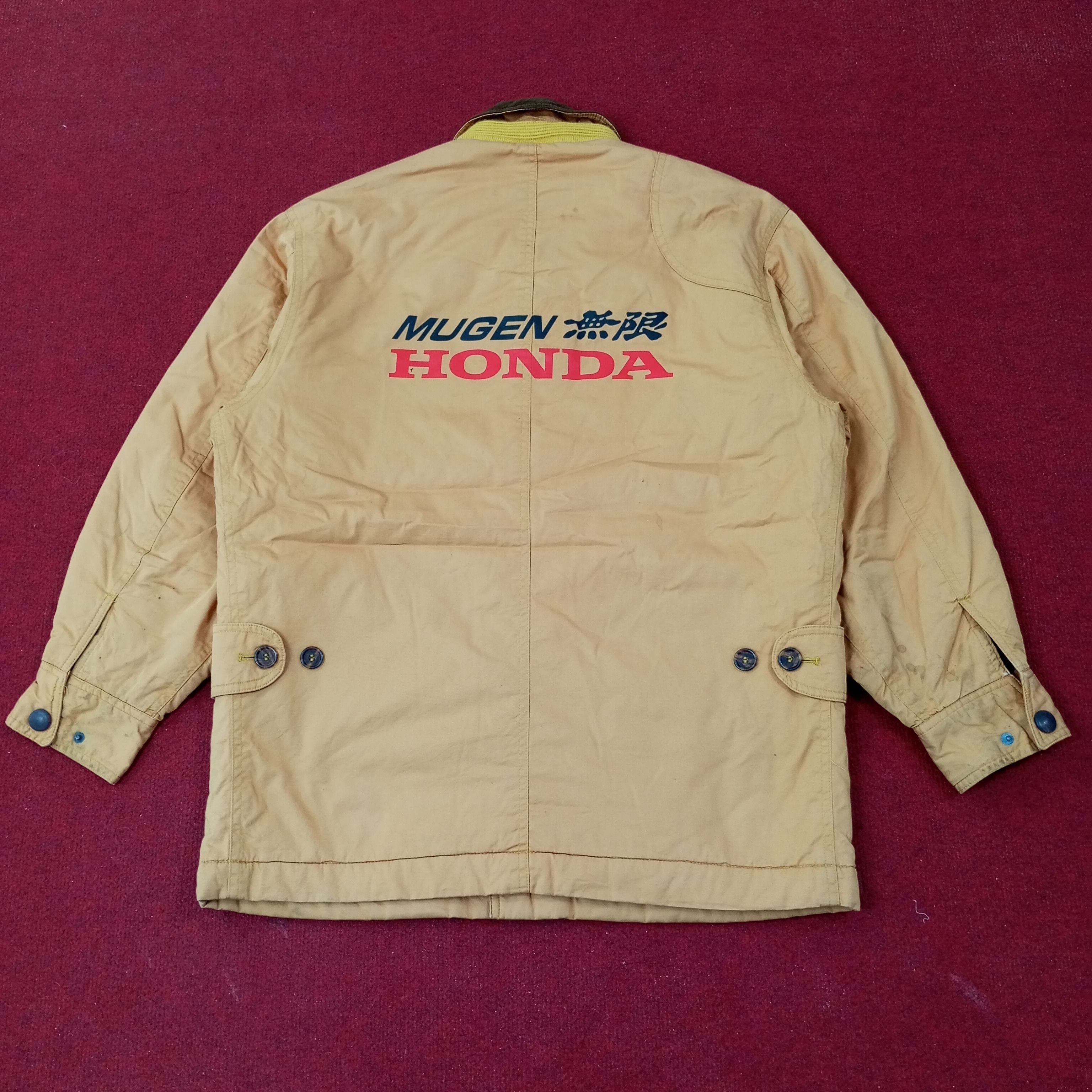 Honda Mugen Honda Japanese Motorsports Custom Jacket c254n24 Size US L / EU 52-54 / 3 - 1 Thumbnail