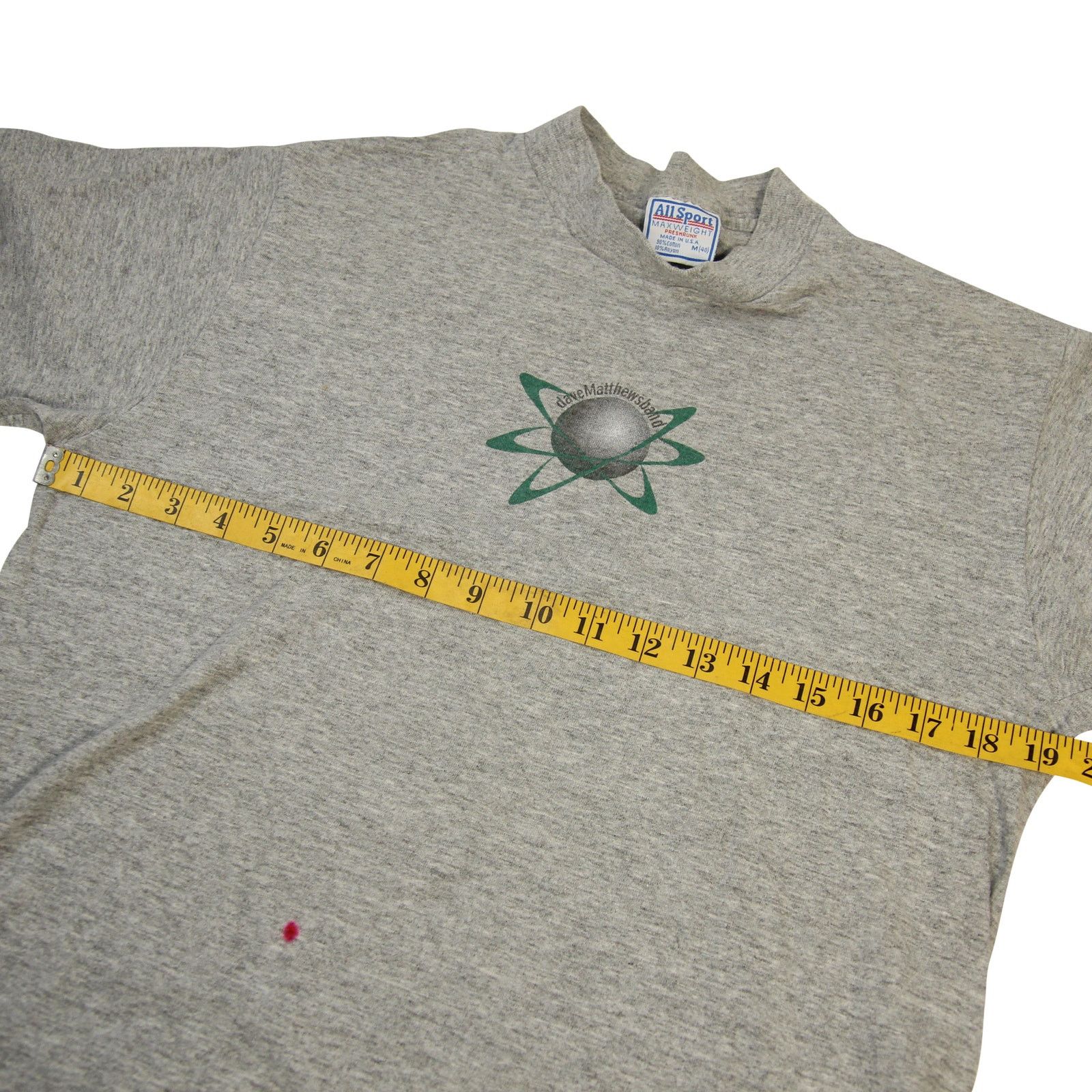 Vintage Vintage 1999 Dave Mathews Band Graphic Tour T Shirt - M Size US M / EU 48-50 / 2 - 6 Thumbnail