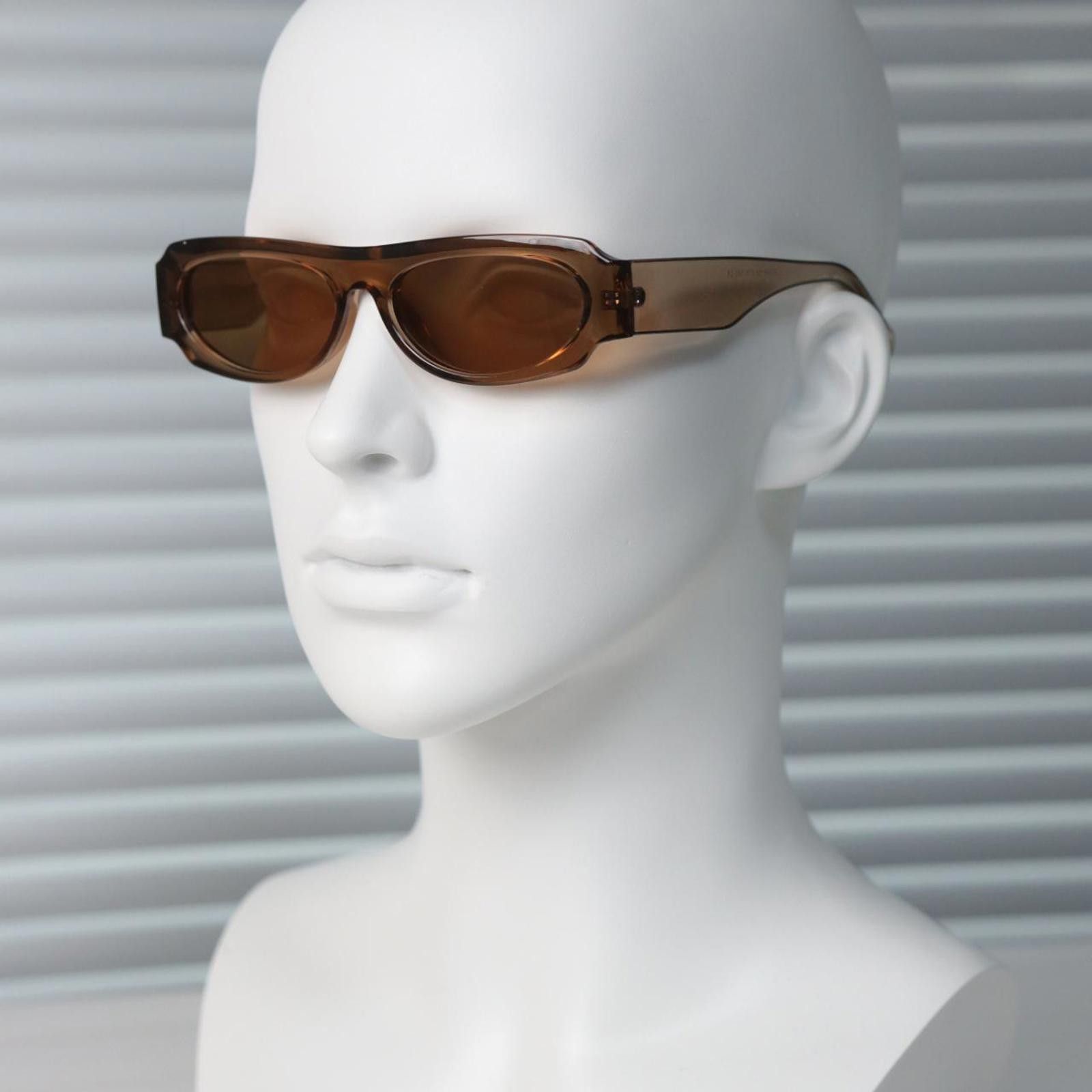 Japanese Brand Rare Vtg Y2k Avant Garde Round Sunglasses Jelly Pink Unisex Size ONE SIZE - 1 Thumbnail