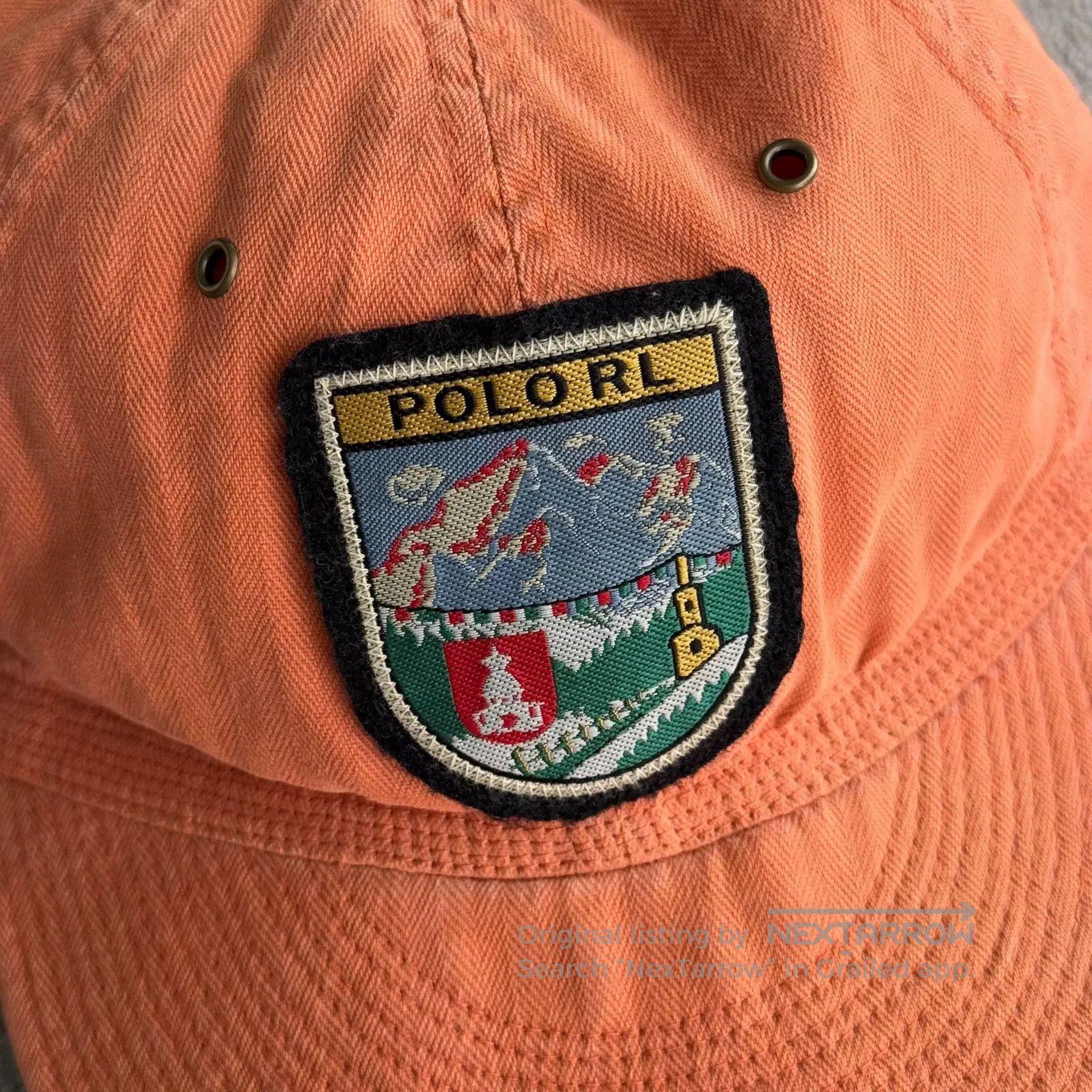 Polo Ralph Lauren Ralph Lauren Orange Mountaineering Cap. Size ONE SIZE - 2 Thumbnail