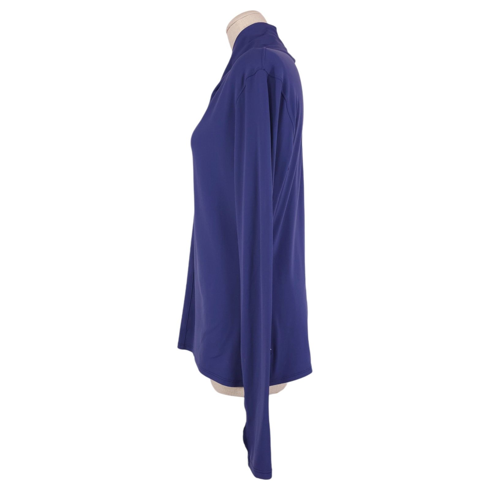 Lululemon Lululemon Ethereal Long Sleeve Gatsby Blue Sz 10/M Size L / US 10 / IT 46 - 2 Thumbnail
