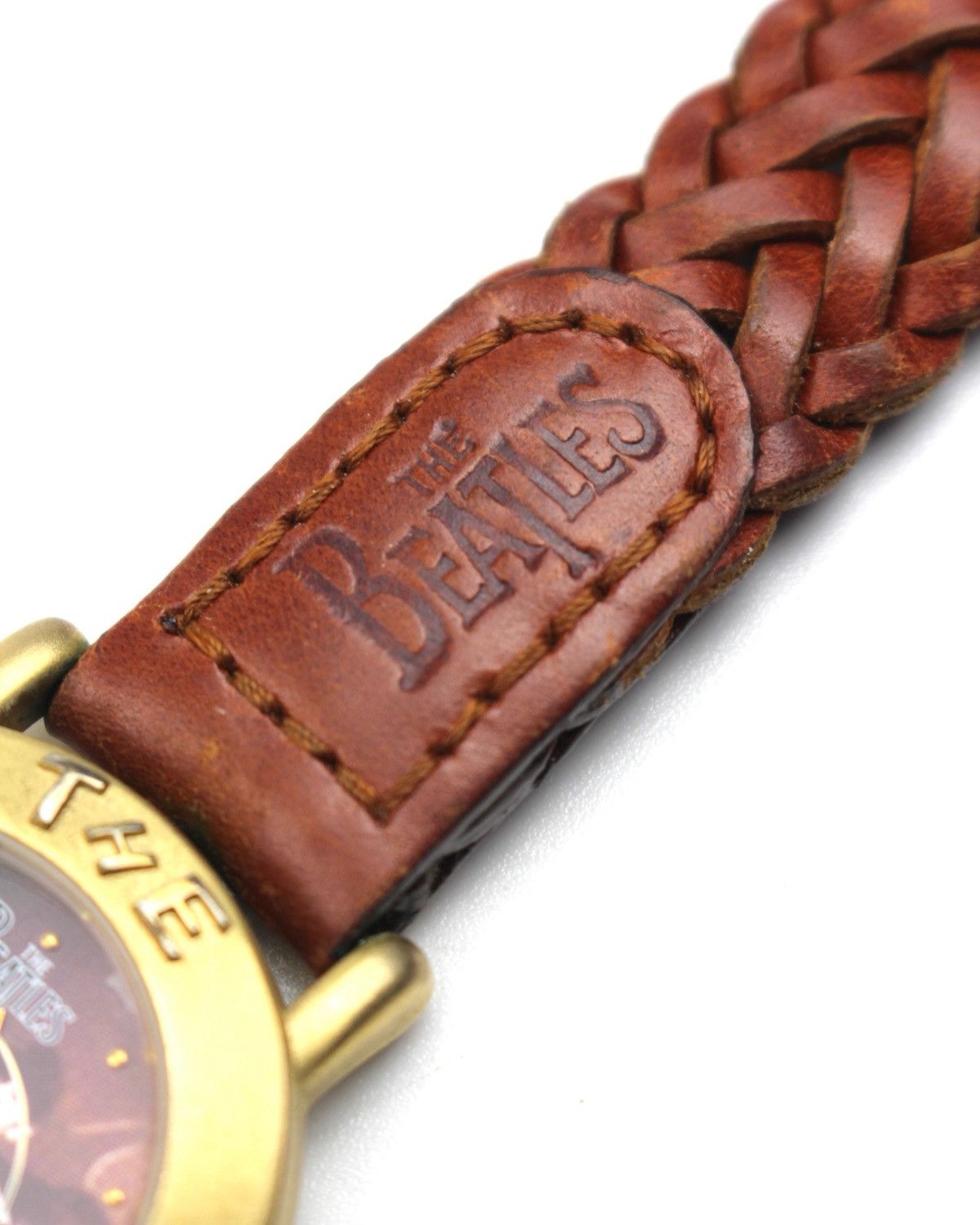 Vintage 1993 THE BEATLES 'A HARD DAY'S NIGHT' BRAIDED LEATHER WATCH Size ONE SIZE - 7 Thumbnail