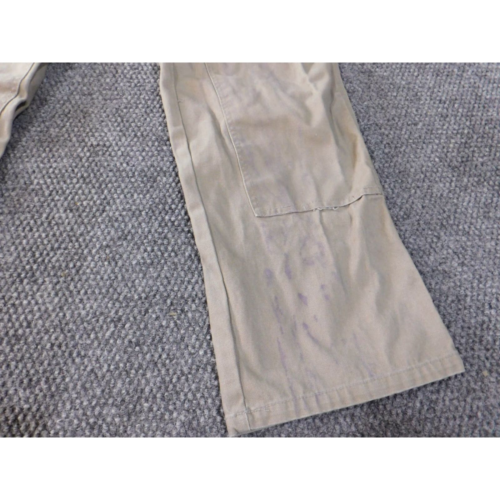Doublet Bear River Workwear Jeans 30x28 Gray Denim Straight Mens Casual Streetwear 90s Retro Outdoor Straight Size US 30 / EU 46 - 3 Thumbnail