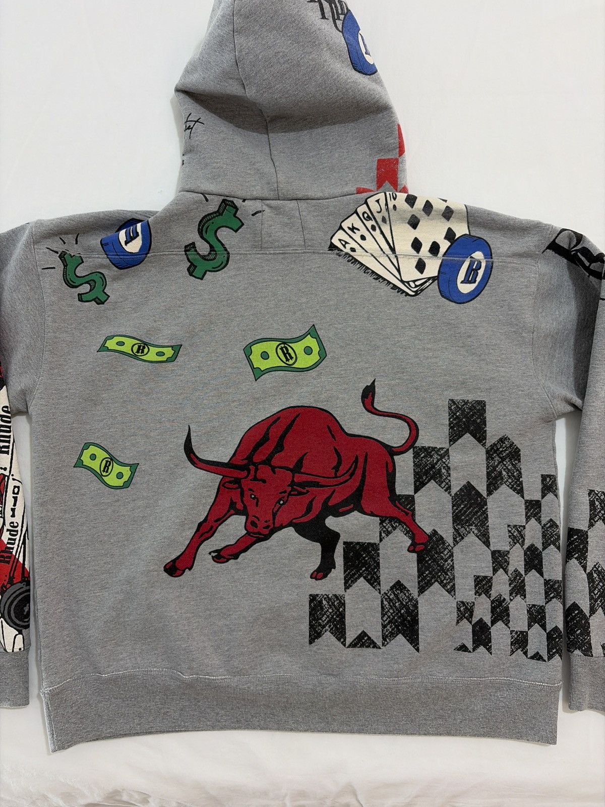 Rhude Rhude Graffiti Doodle Logo Hoodie Size US L / EU 52-54 / 3 - 5 Thumbnail
