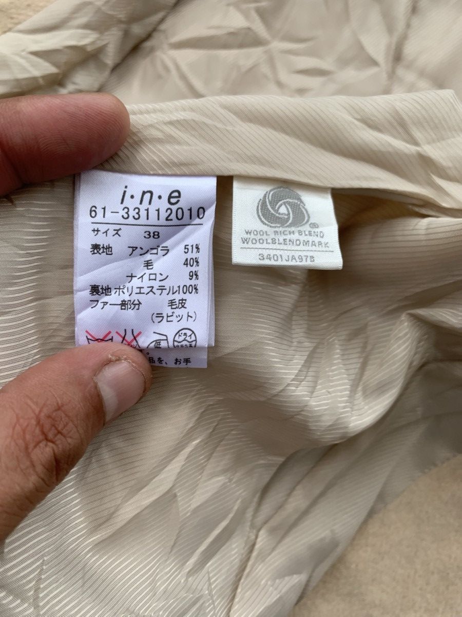 Yohji Yamamoto La Chambre D’ine by Yohji Yamamoto Rabbit Fur Wool Jacket Size XS / US 0-2 / IT 36-38 - 13 Thumbnail