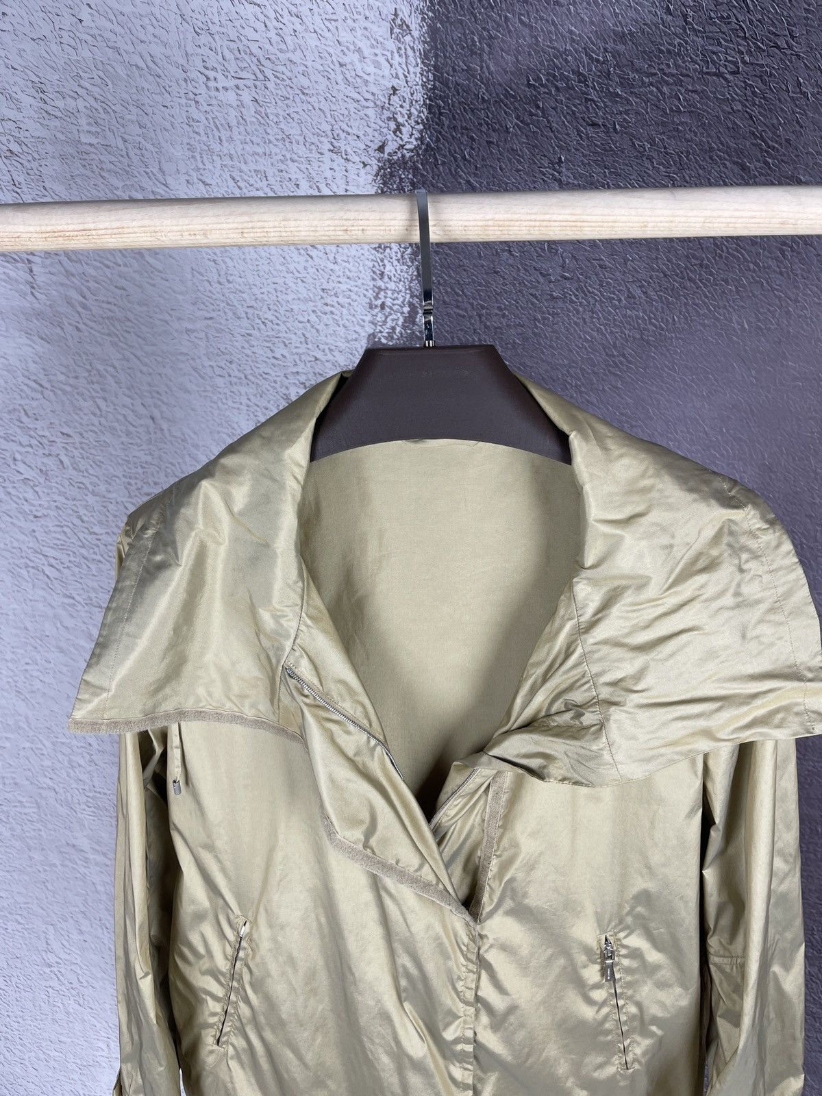 Jil Sander Jil Sander golden nylon shimmer jacket size 38 Size XS / US 0-2 / IT 36-38 - 3 Thumbnail