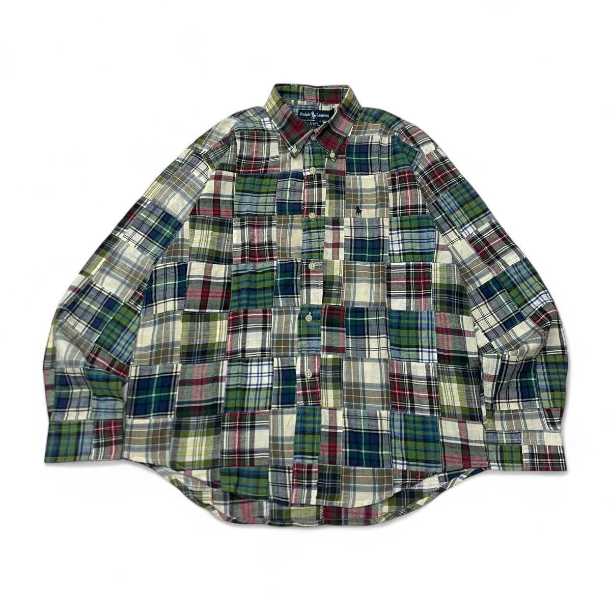 Polo Ralph Lauren Polo Ralph Lauren Patch Work Button Up Shirt Size US L / EU 52-54 / 3 - 1 Thumbnail