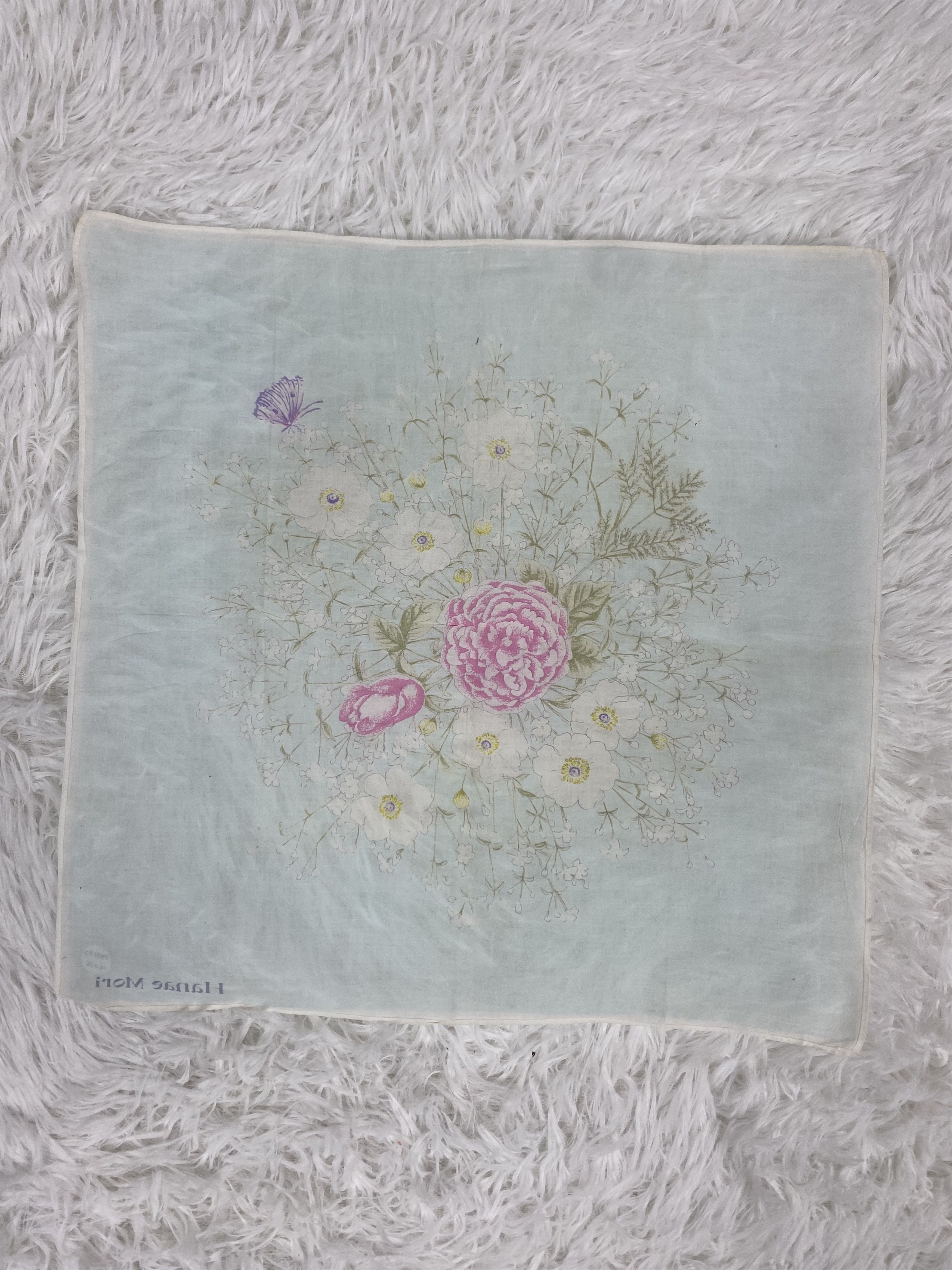 Hanae Mori × Vintage Vintage Hanae Mori Handkerchief Neckerchief PH0172 Size ONE SIZE - 4 Thumbnail