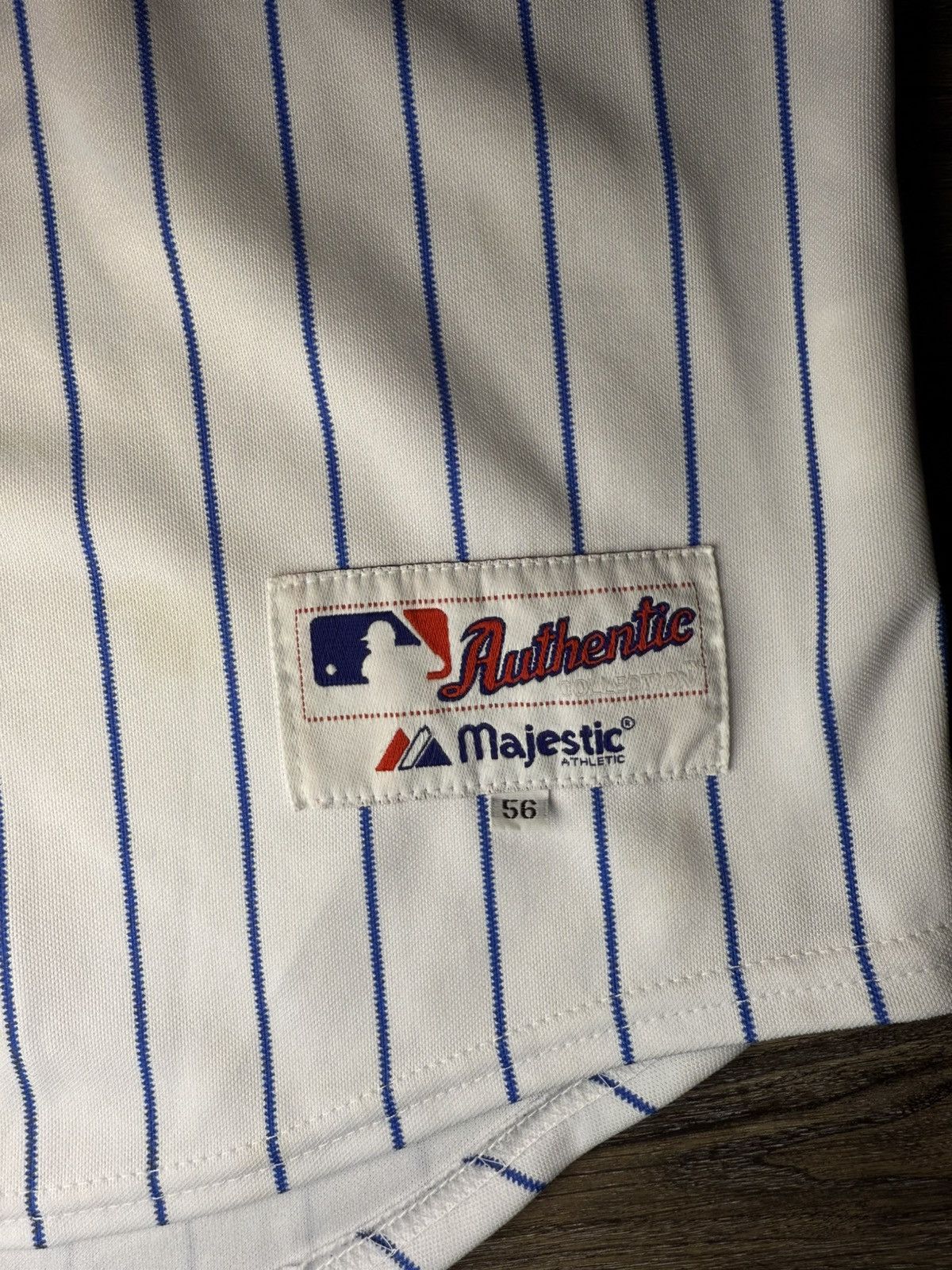 NBA × Vintage STITCHED/SEWN New York NY Mets JOHAN SANTANA mlb Jersey Size US XXL / EU 58 / 5 - 8 Thumbnail