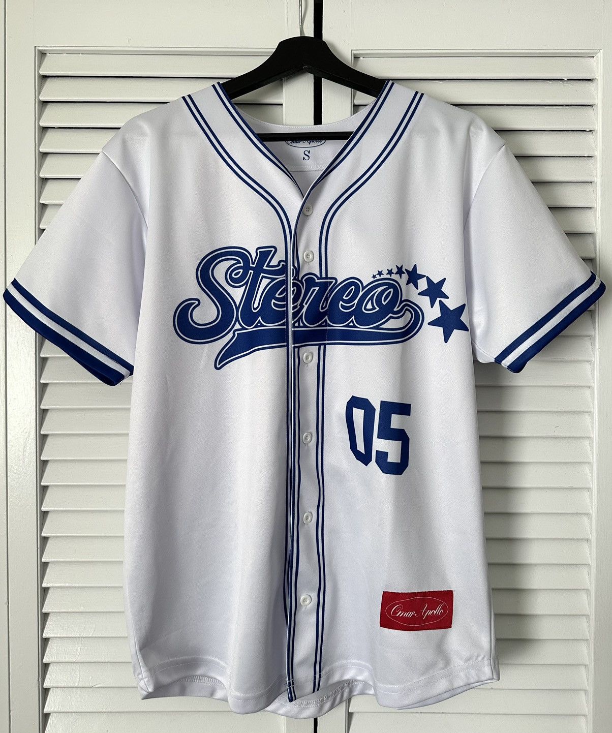 Band Tees Omar Apollo 5 Year Anniversary Stereo Baseball Jersey Size US S / EU 44-46 / 1 - 1 Thumbnail