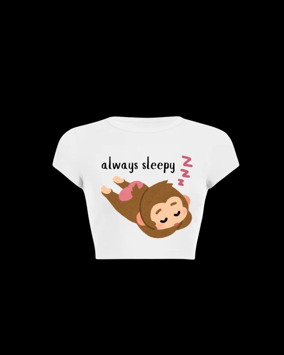 Other “Always Sleepy” crop top Size S / US 4 / IT 40 - 1 Thumbnail