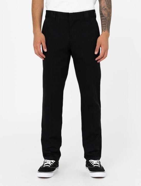 Dickies DICKIES Men Straight Pants DK0A4XK8 BLK1 Black Size US 33 - 1 Thumbnail