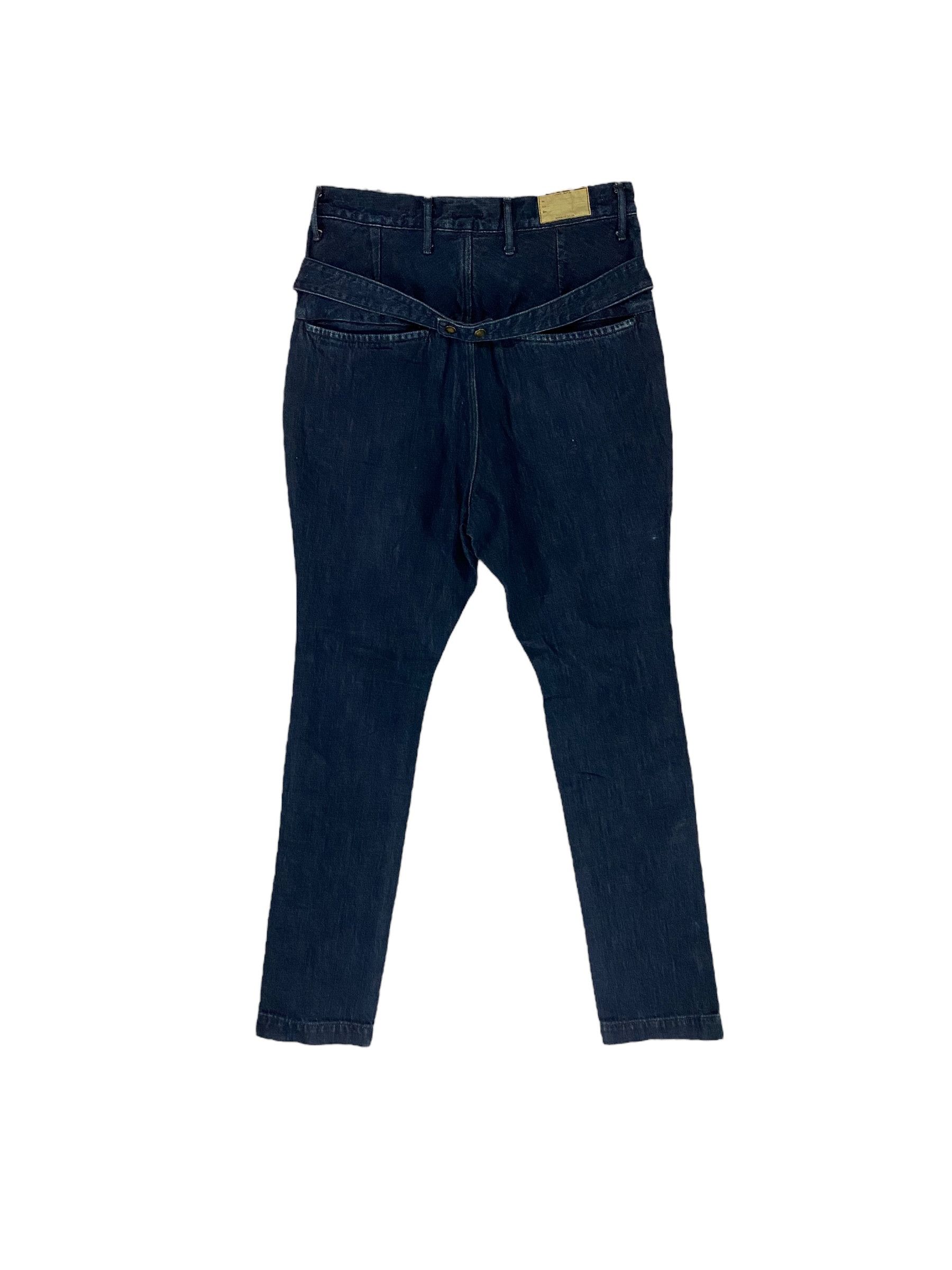 Kapital Kapital indigo merchant tailors skinny balloon jeans Size 29" - 2 Thumbnail