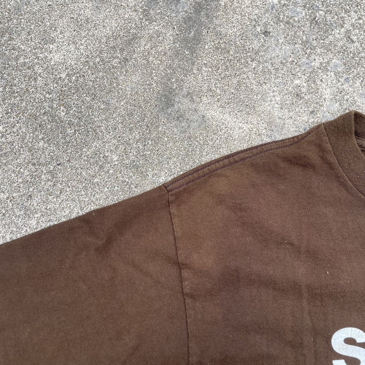 Stussy × Vintage 🔥Trash🔥Vintage 90s STUSSY NYLTLA Single Stitch Sun Faded Tee Size US M / EU 48-50 / 2 - 8 Thumbnail
