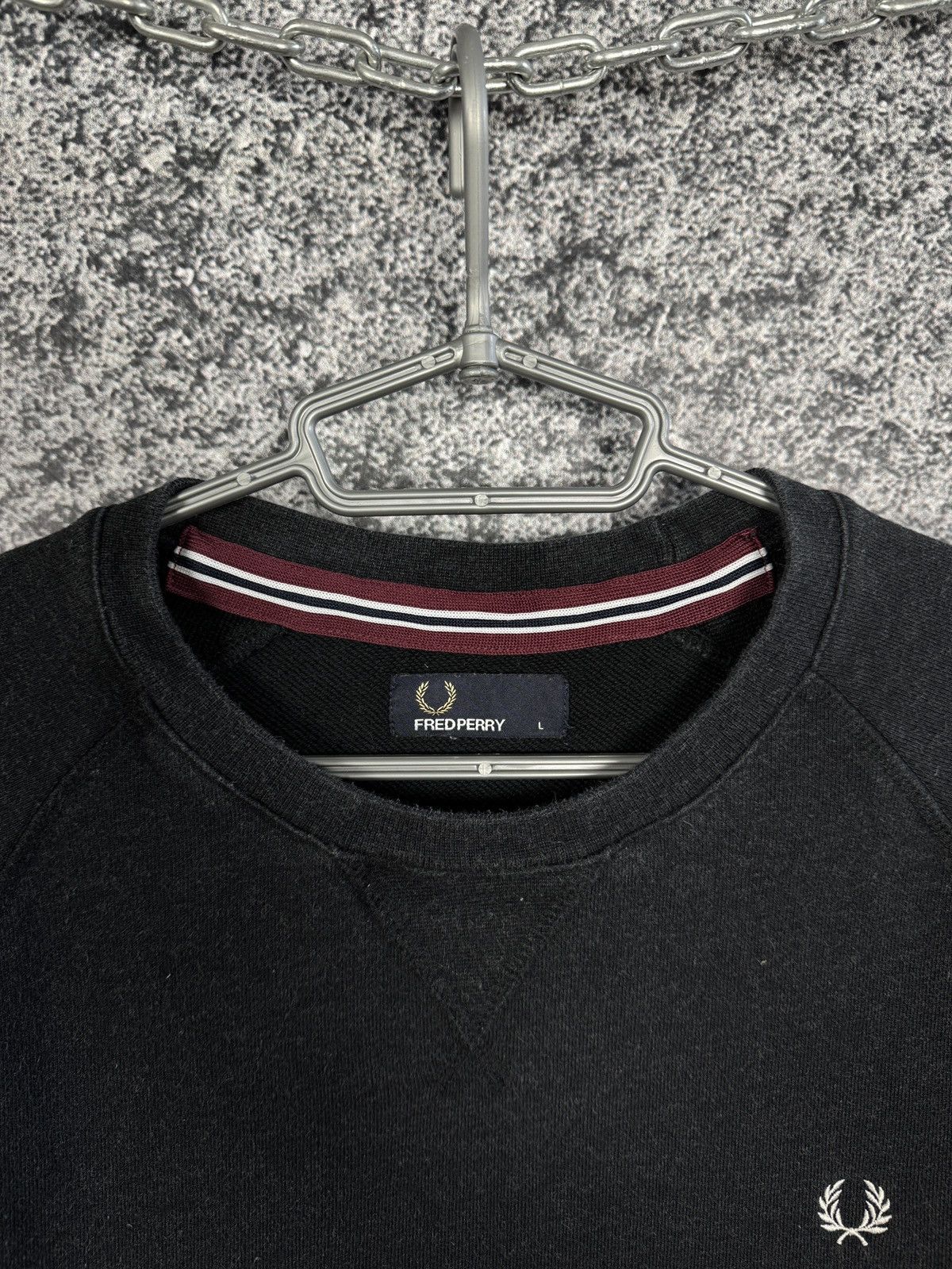 Fred Perry Fred Perry Crew Sweatshirt Cotton Pullover Streetwear Size L Size US L / EU 52-54 / 3 - 7 Thumbnail