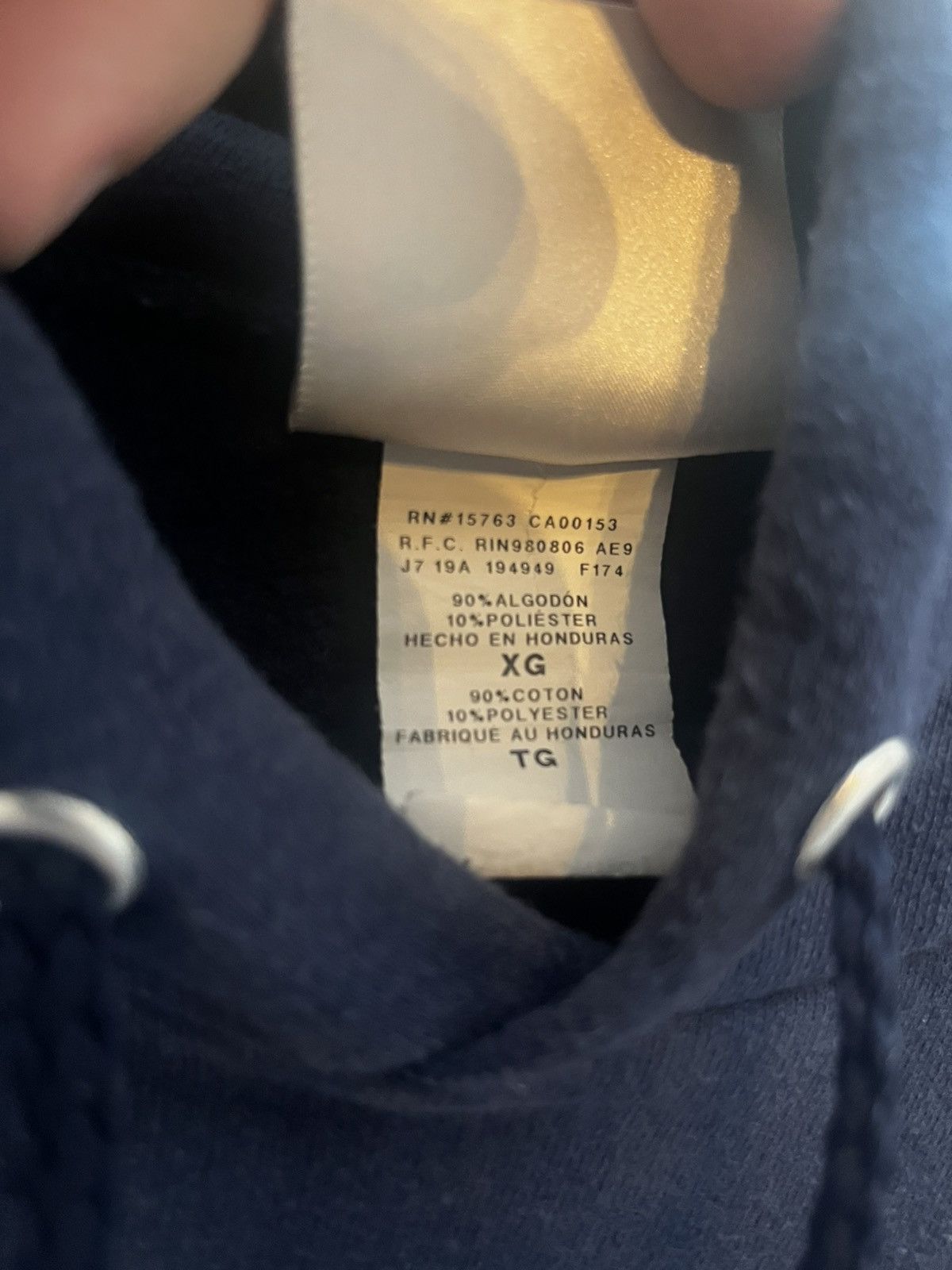 Hanes Vintage blank boxy hoodie Size US XL / EU 56 / 4 - 5 Thumbnail