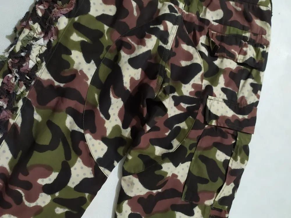 Japanese Brand H.A.K Cargo Multipocket Tactical Nice Design Pants Size US 29 - 7 Thumbnail