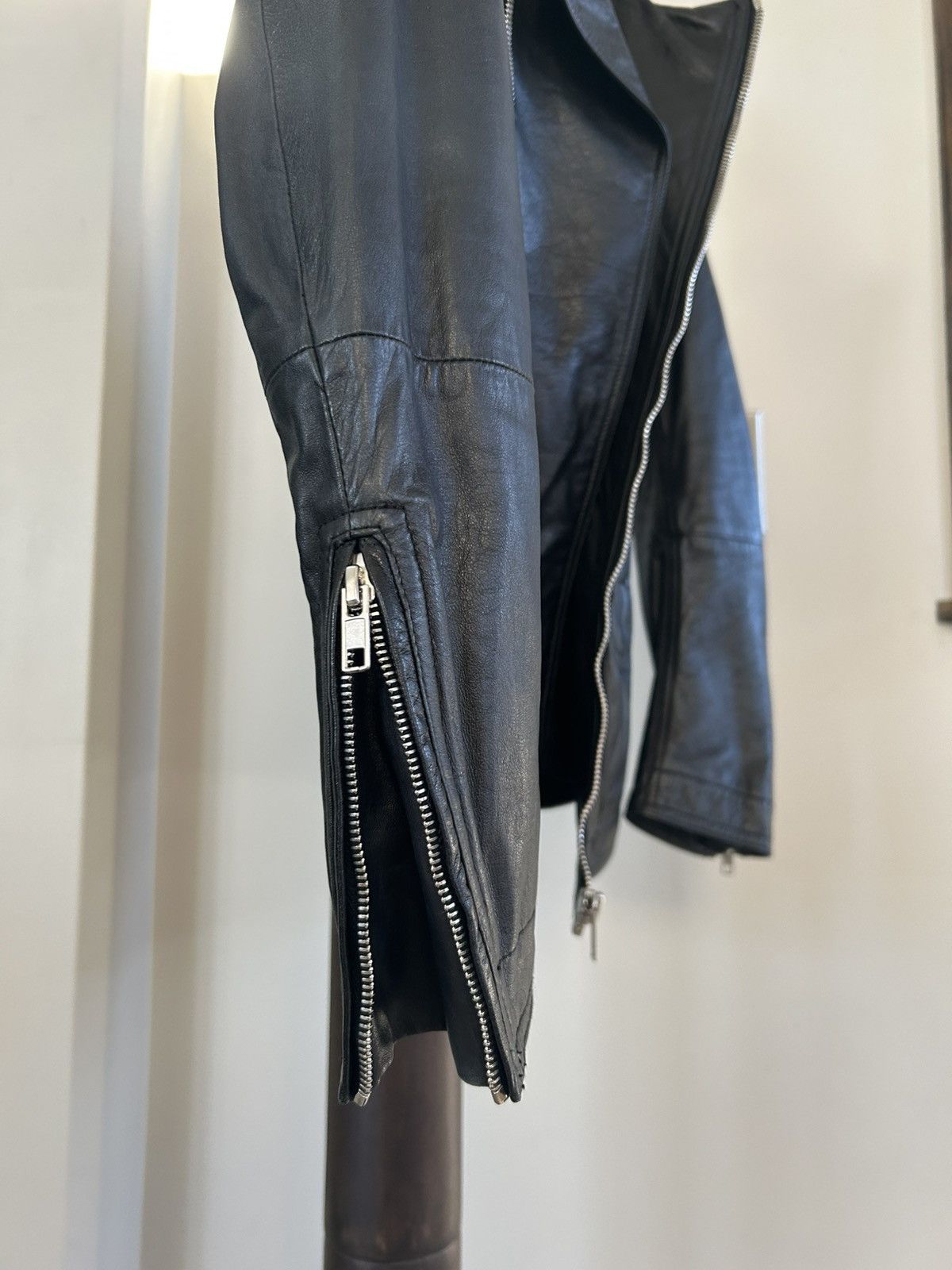 Rick Owens SS15 "Stooges" Leather Jacket Size US S / EU 44-46 / 1 - 7 Thumbnail