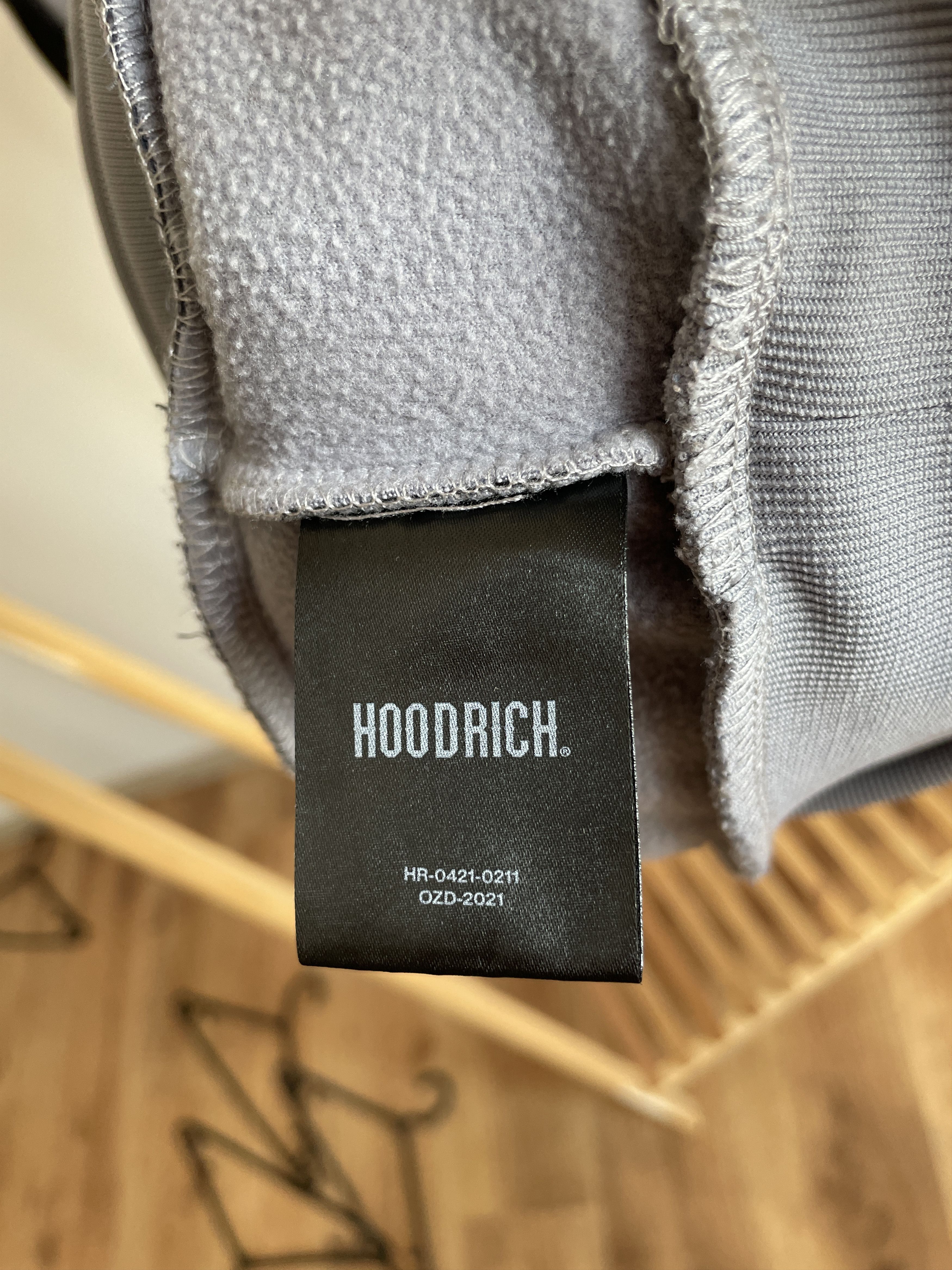 Hoodrich Hoodrich 2021 Spell Out Polyester Hoodie Size M Size US M / EU 48-50 / 2 - 9 Thumbnail