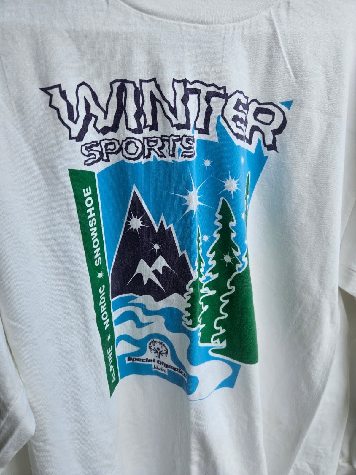 Hanes Special Winter Olympics Idaho Hanes Beefy Long Sleeve Tee Size US L / EU 52-54 / 3 - 2 Thumbnail